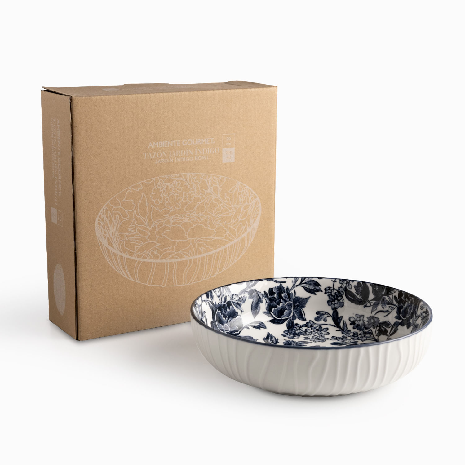Tazón Jardín Índigo 20cm - Imagen 3