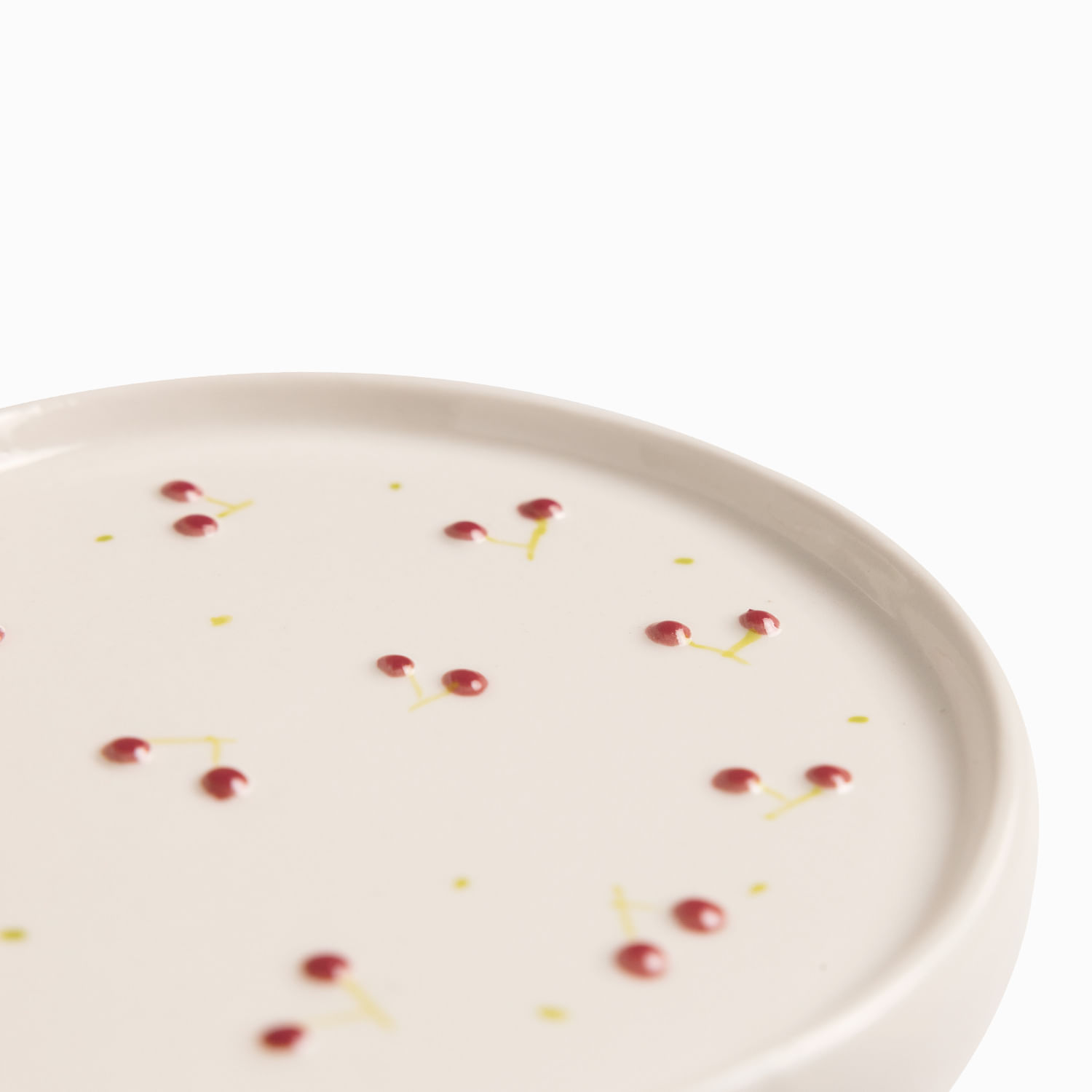 Pocillo y plato cereza 250ml - Imagen 5