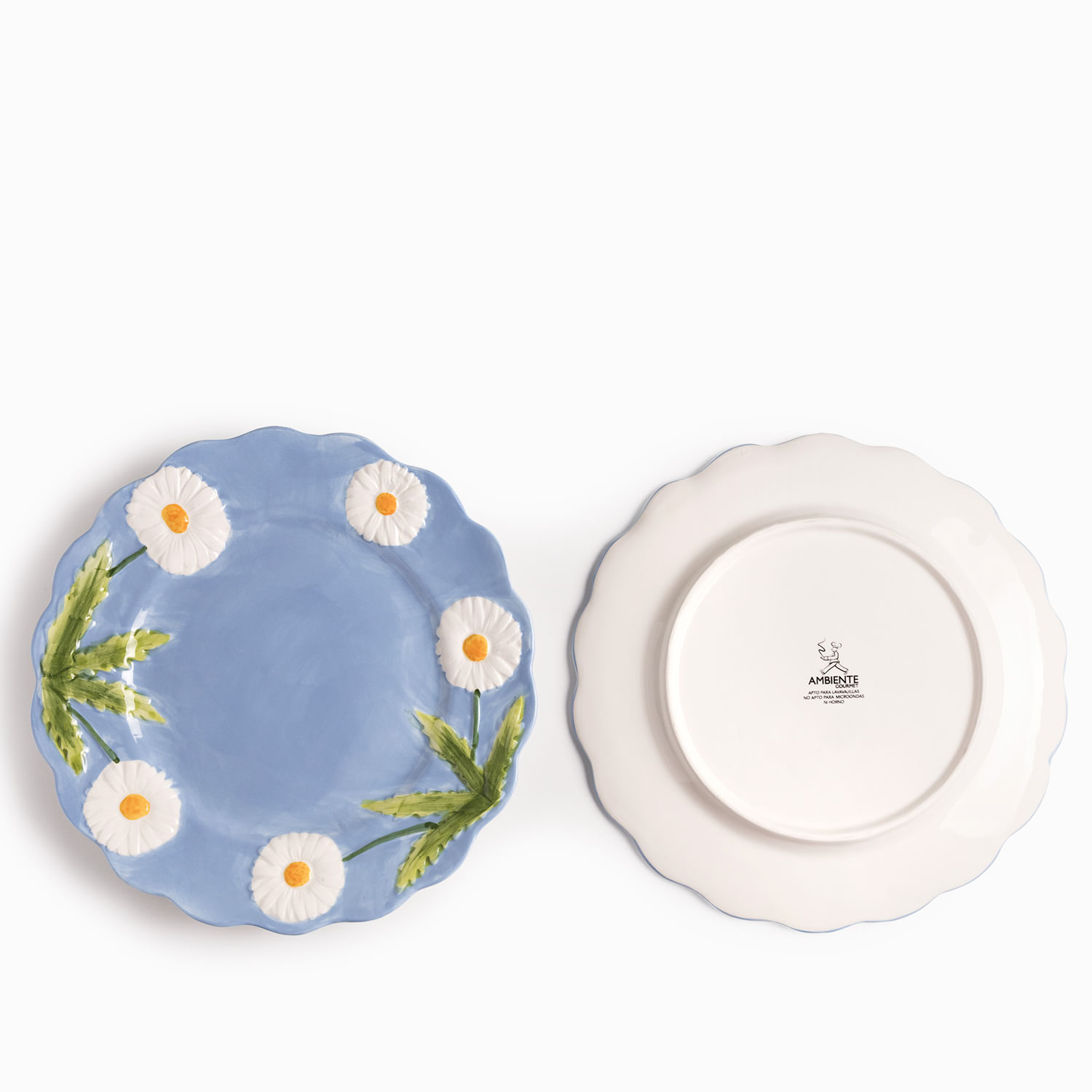 Plato principal Margarita 27cm set x2 - Imagen 8