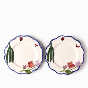 Plato principal Primavera 26cm set x2