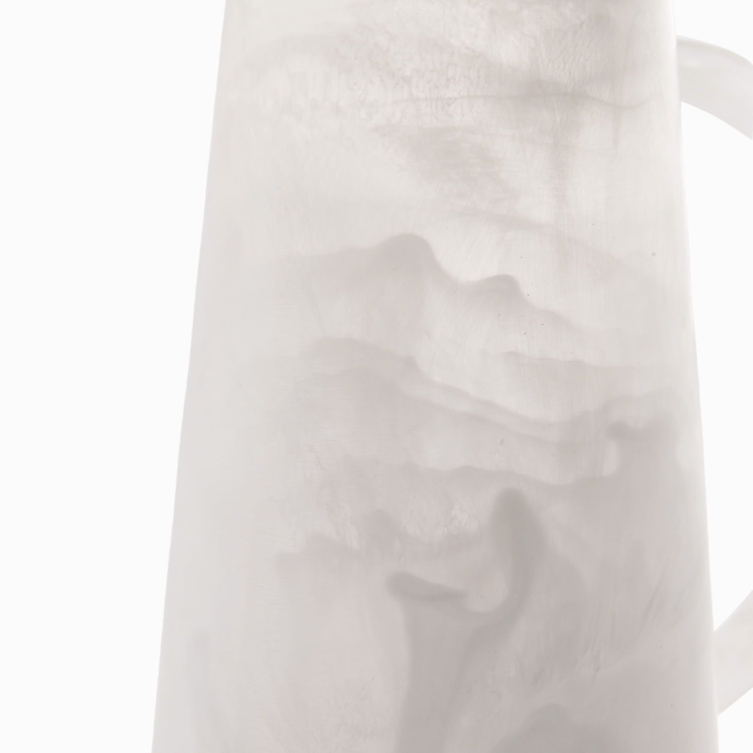 Jarra en resina blanca - Imagen 2