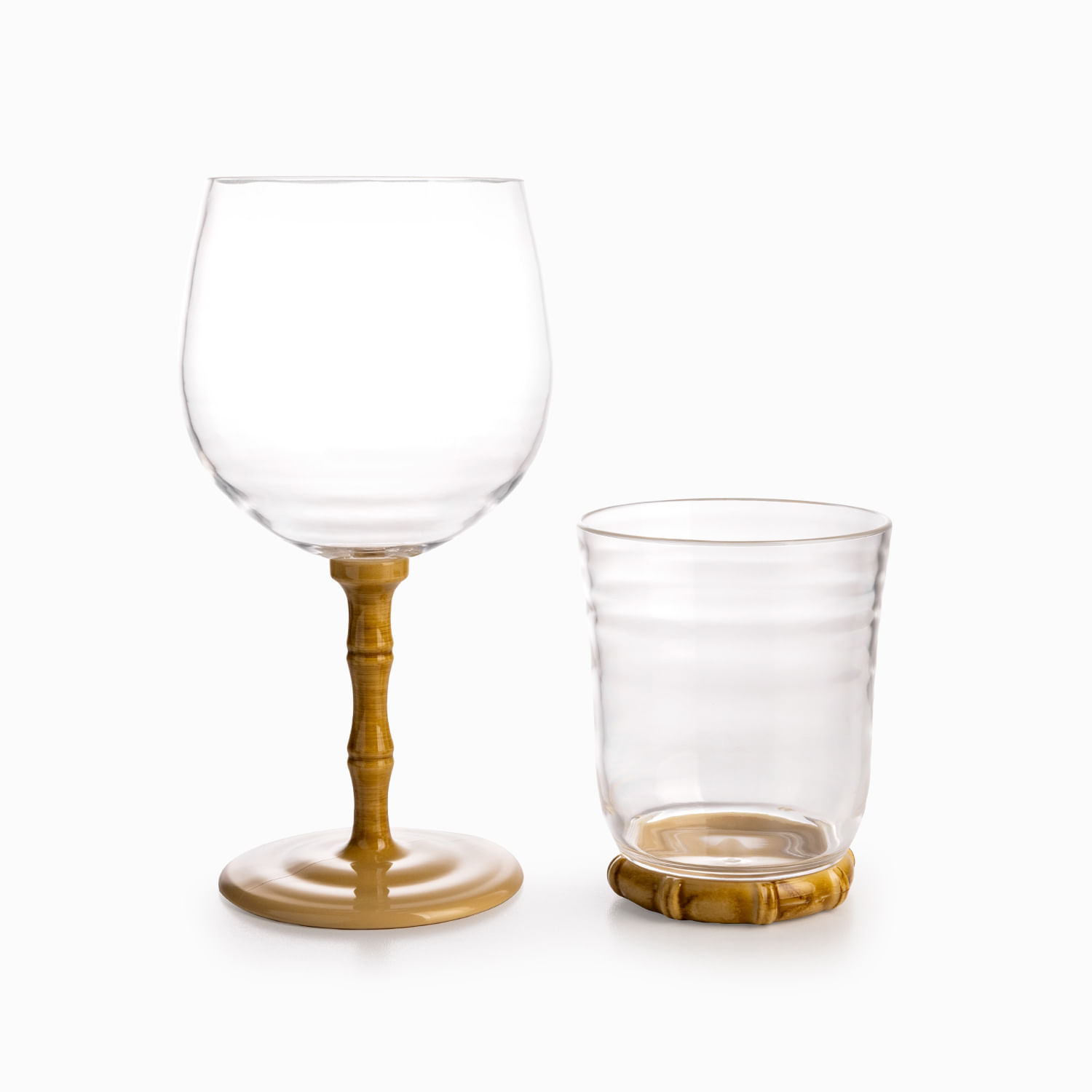 Vaso en acrílico bambú 410ml - Imagen 4