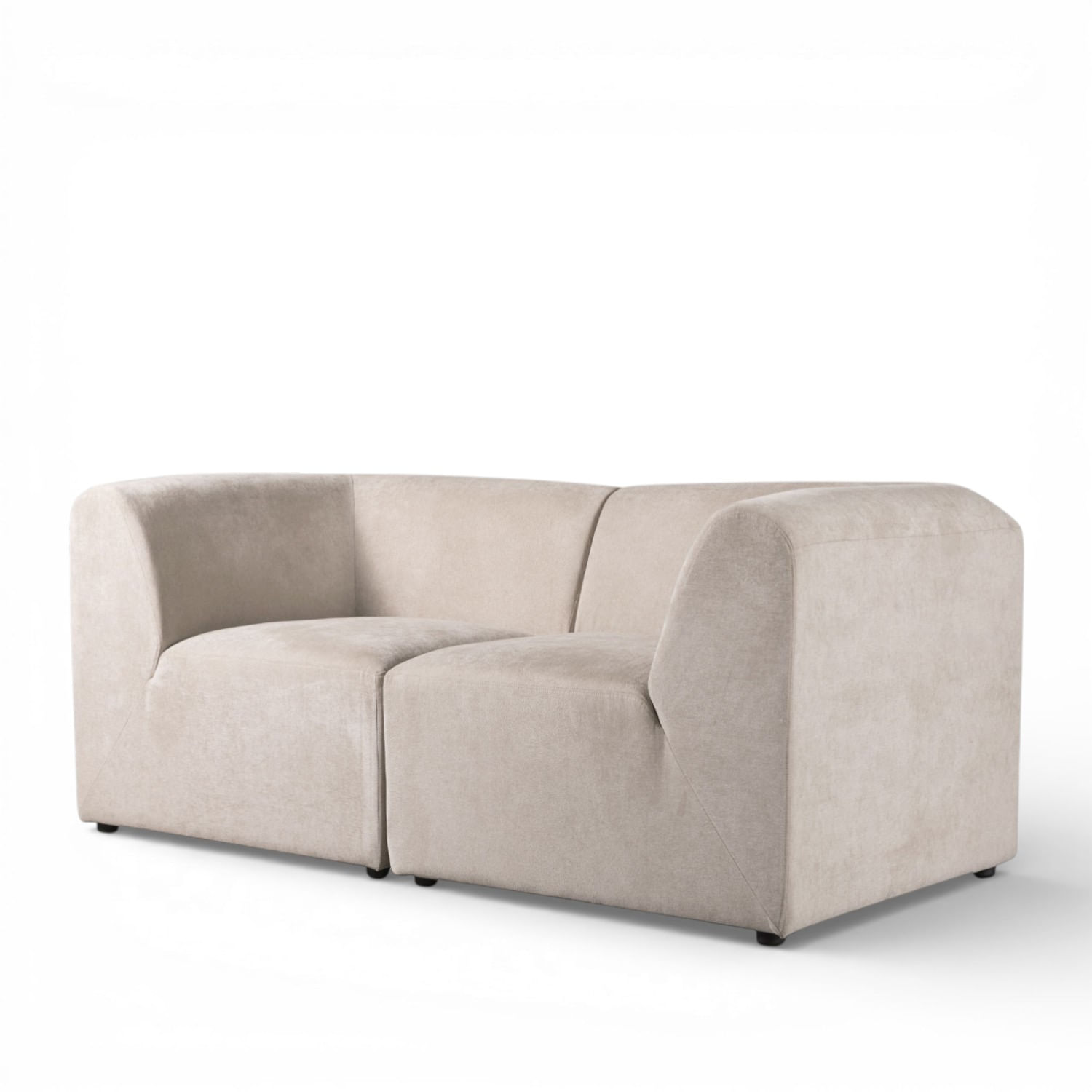 Sofá 2 puestos Jaipur arena - Imagen 2