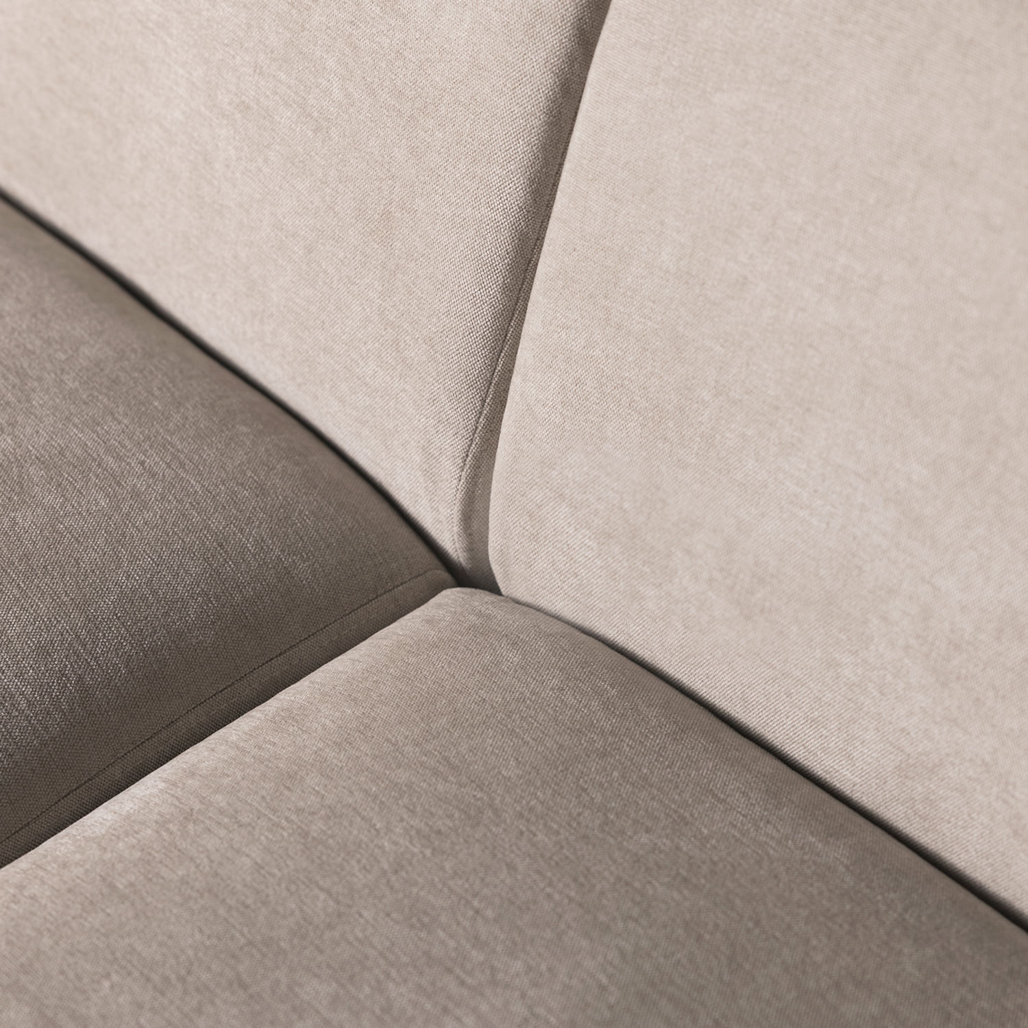 Sofá 2 puestos Jaipur arena - Imagen 3