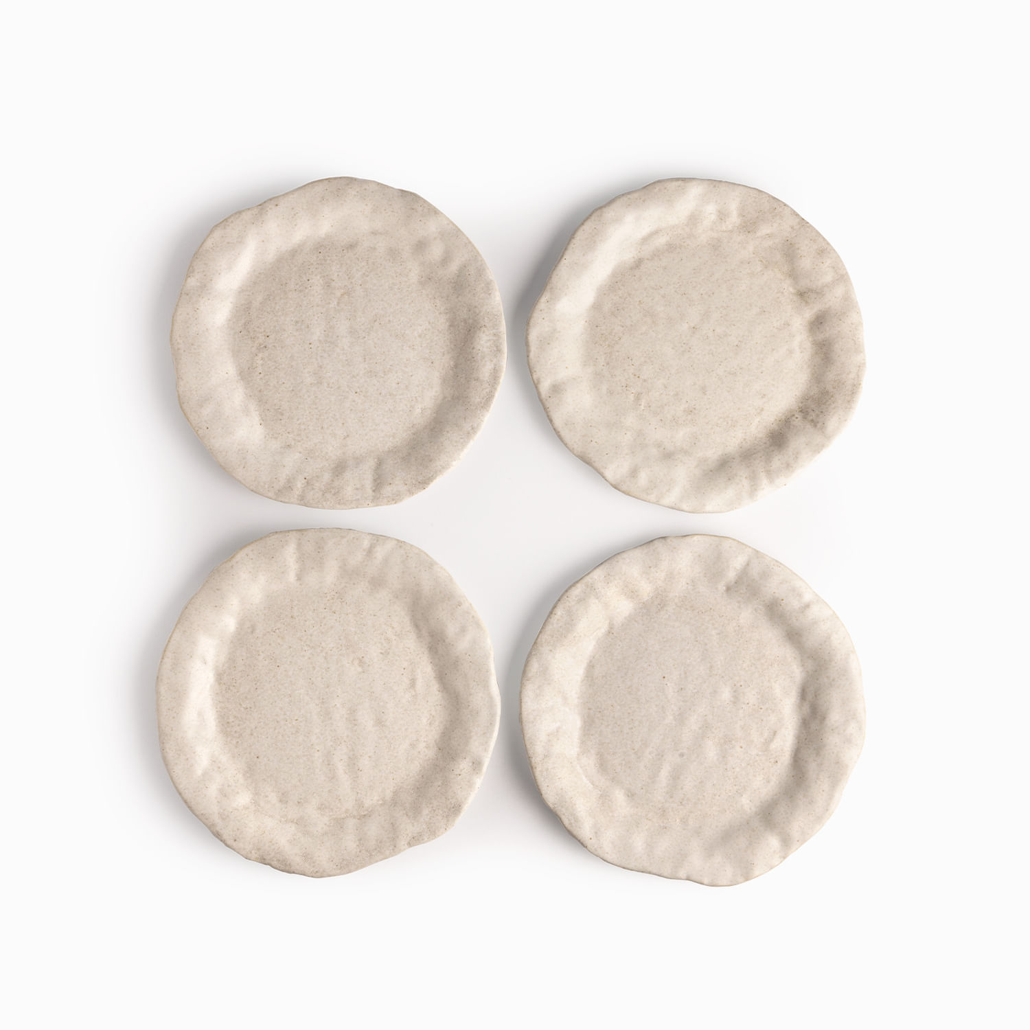 Plato mediano Nahua 21cm set x4