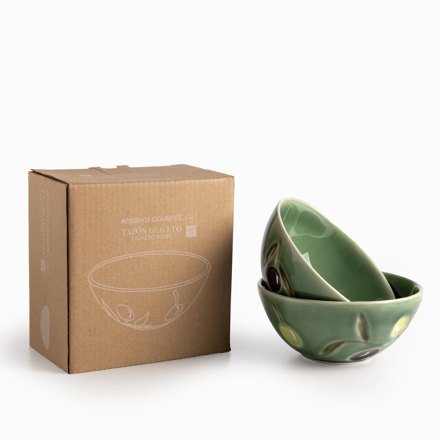 Tazón Oliveto 13cm set x2 - Imagen 3