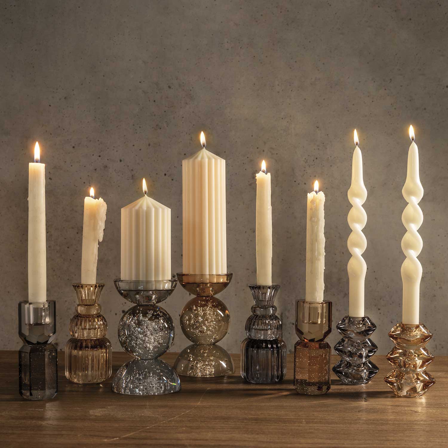 Candelabro Nonna gris - Imagen 5