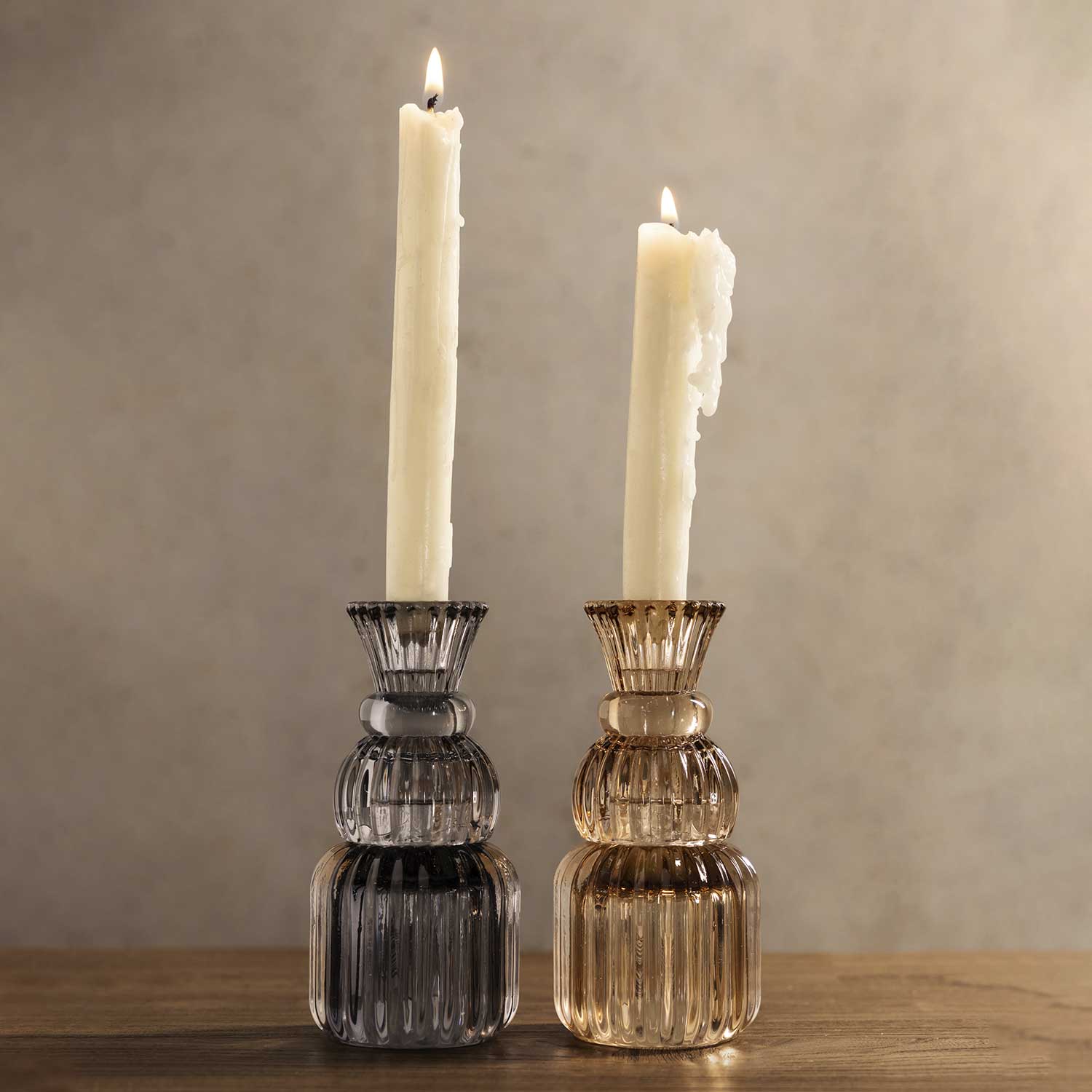 Candelabro Nonna gris - Imagen 2