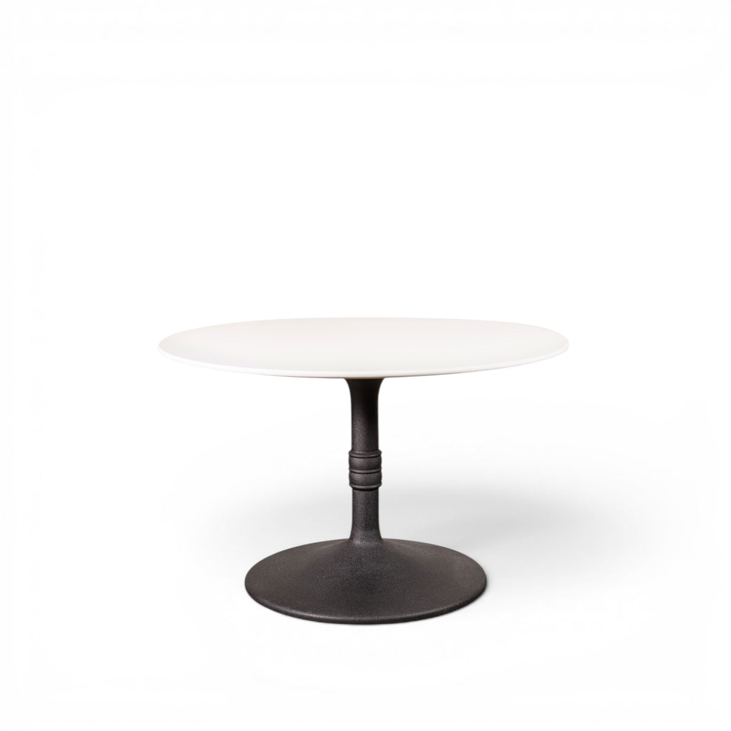 Mesa comedor redonda tipo mármol 76x122x122