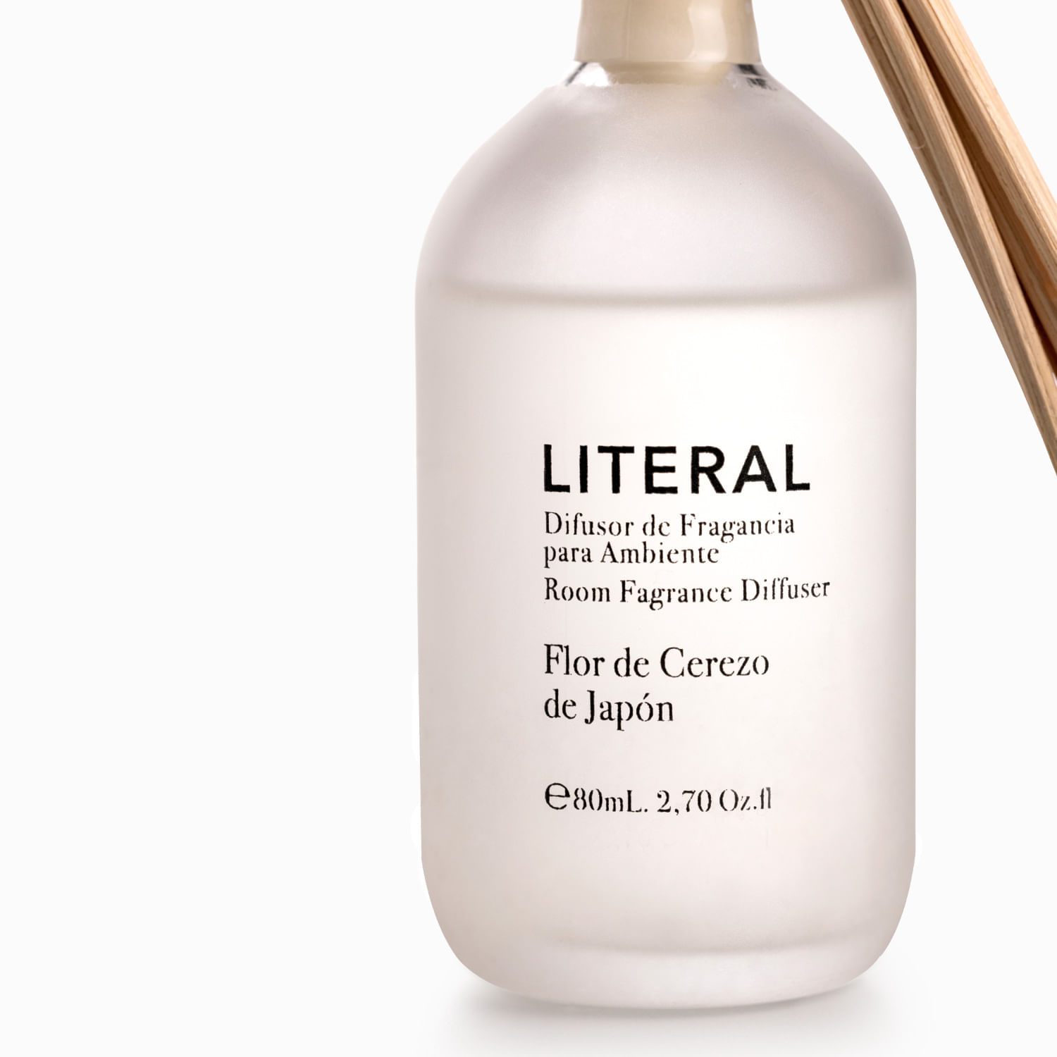 Difusor de fragancia ambientes flor cerezo Japón literal x80 ml - Imagen 3