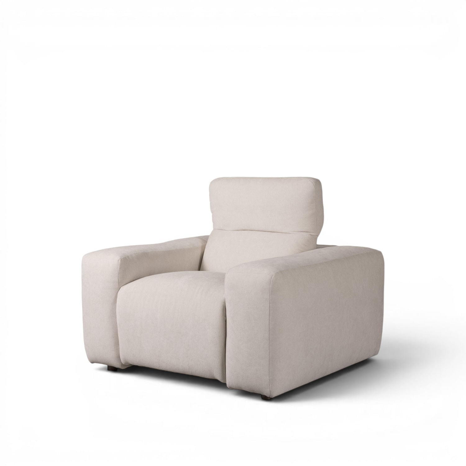 Sofá 1 puestos reclinable Leo beige - Imagen 6