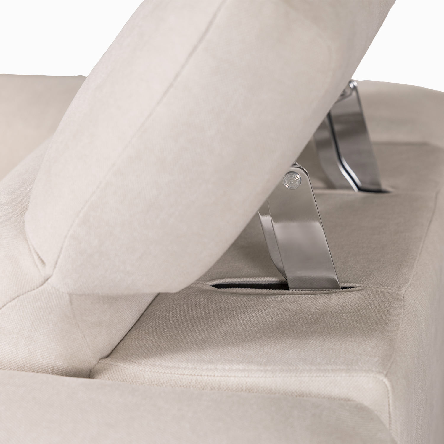 Sofá 1 puestos reclinable Leo beige - Imagen 10