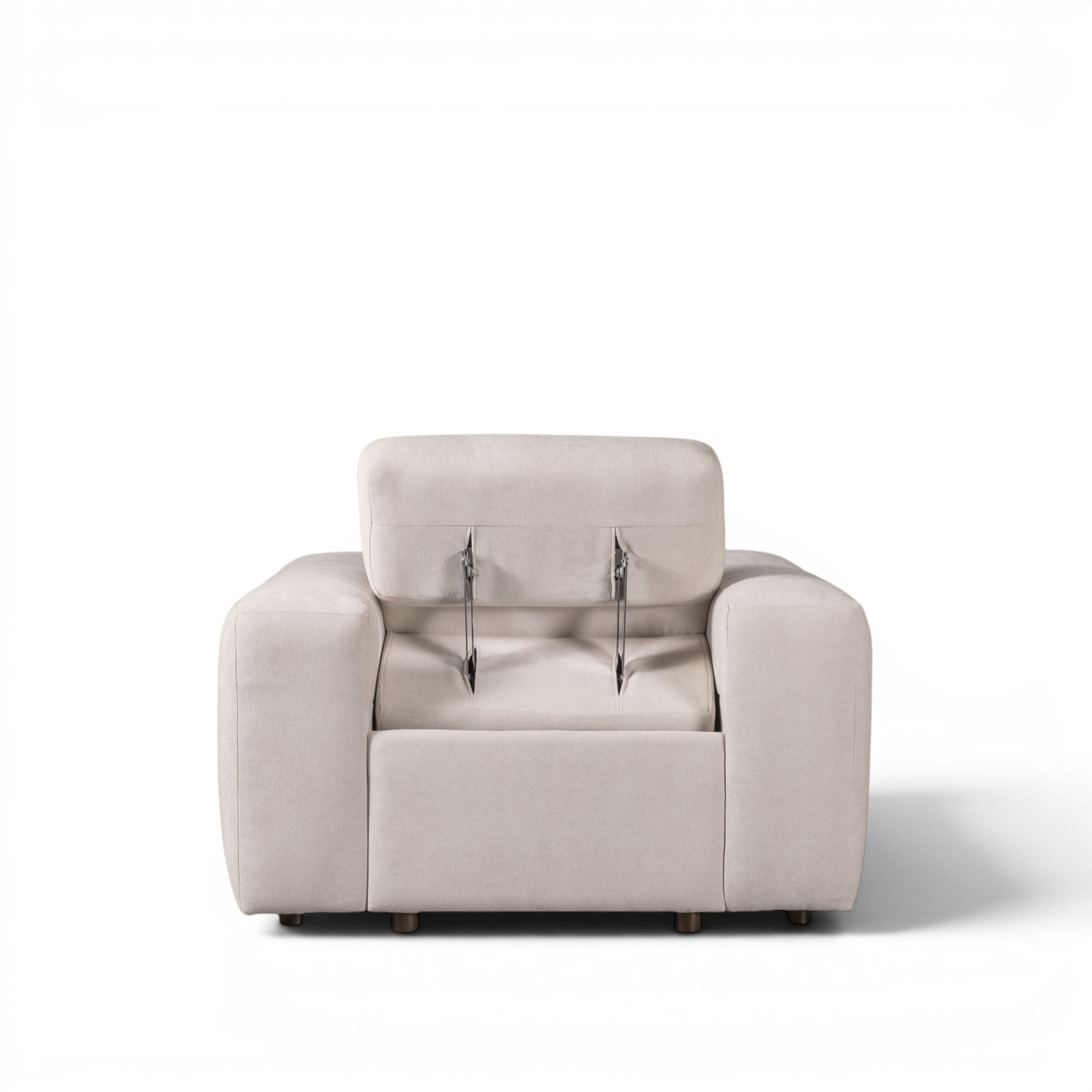 Sofá 1 puestos reclinable Leo beige - Imagen 9