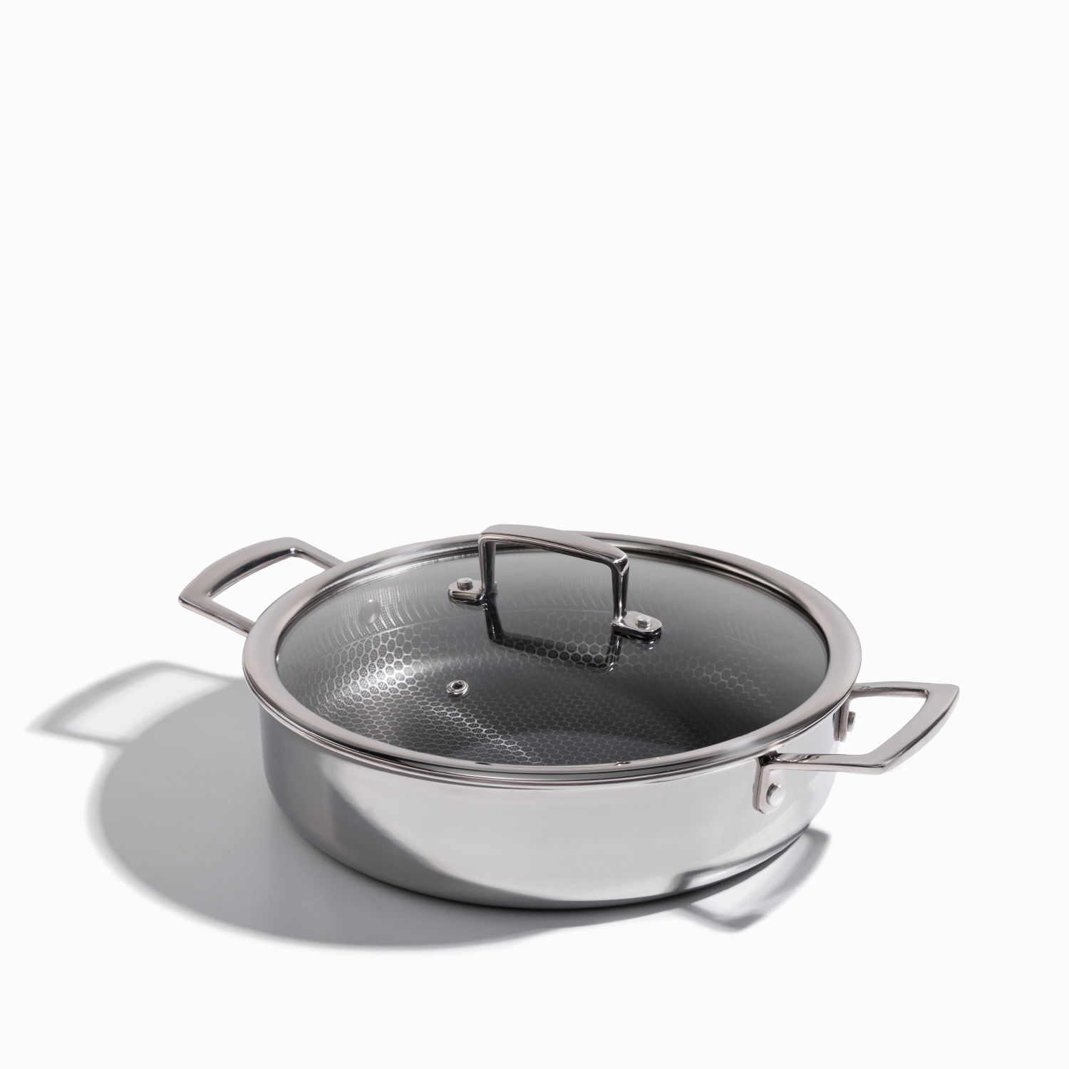 Olla en acero inoxidable con tapa 26cm - Imagen 5