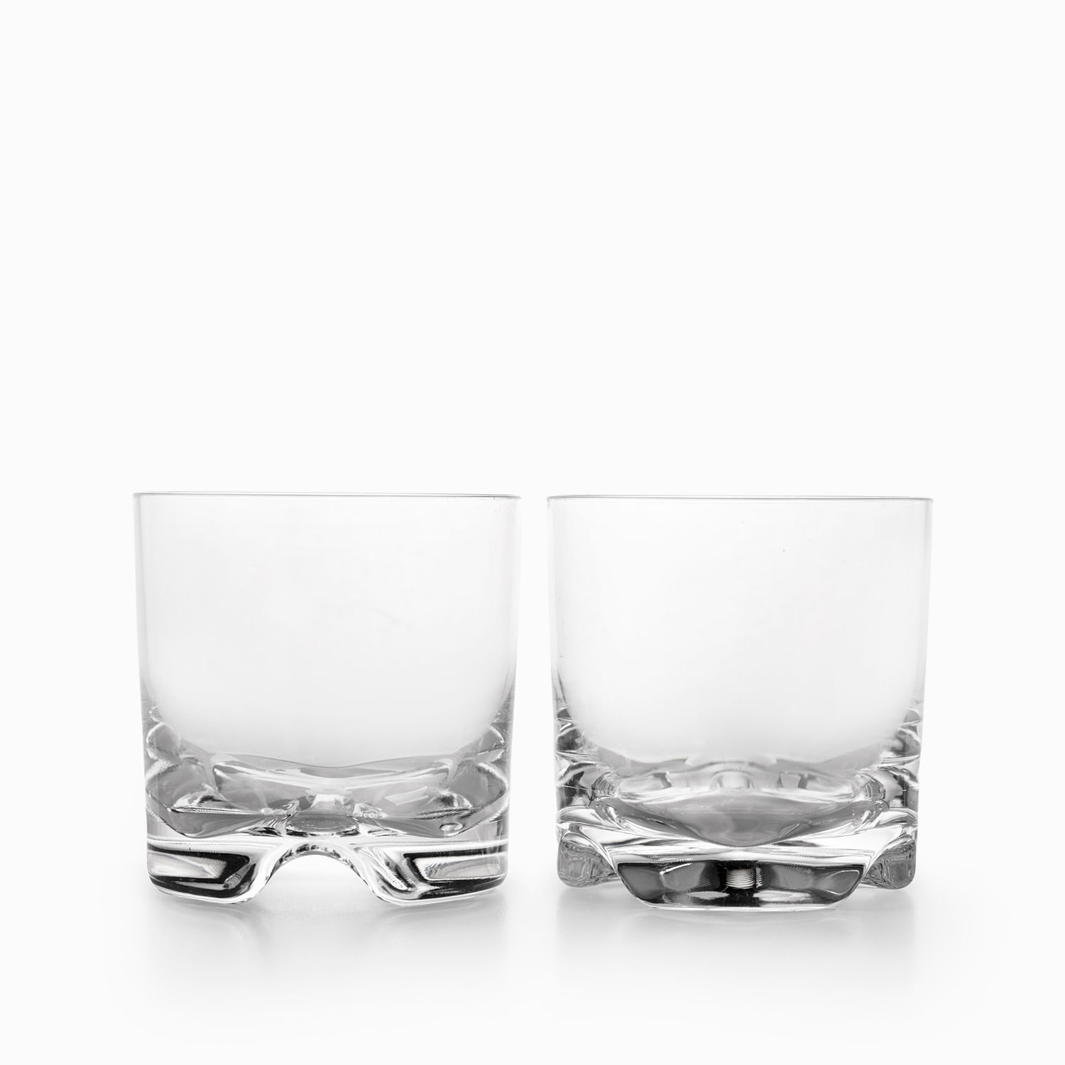 Vaso corto licor en acrílico 295ml set x2