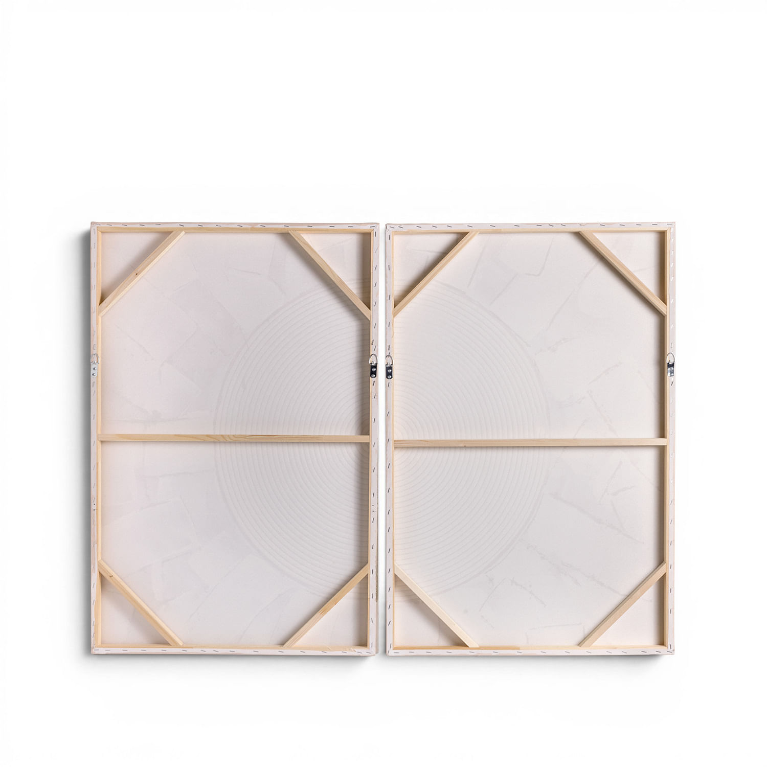 Set cuadro medio circulo espiral 90x60 - Imagen 6