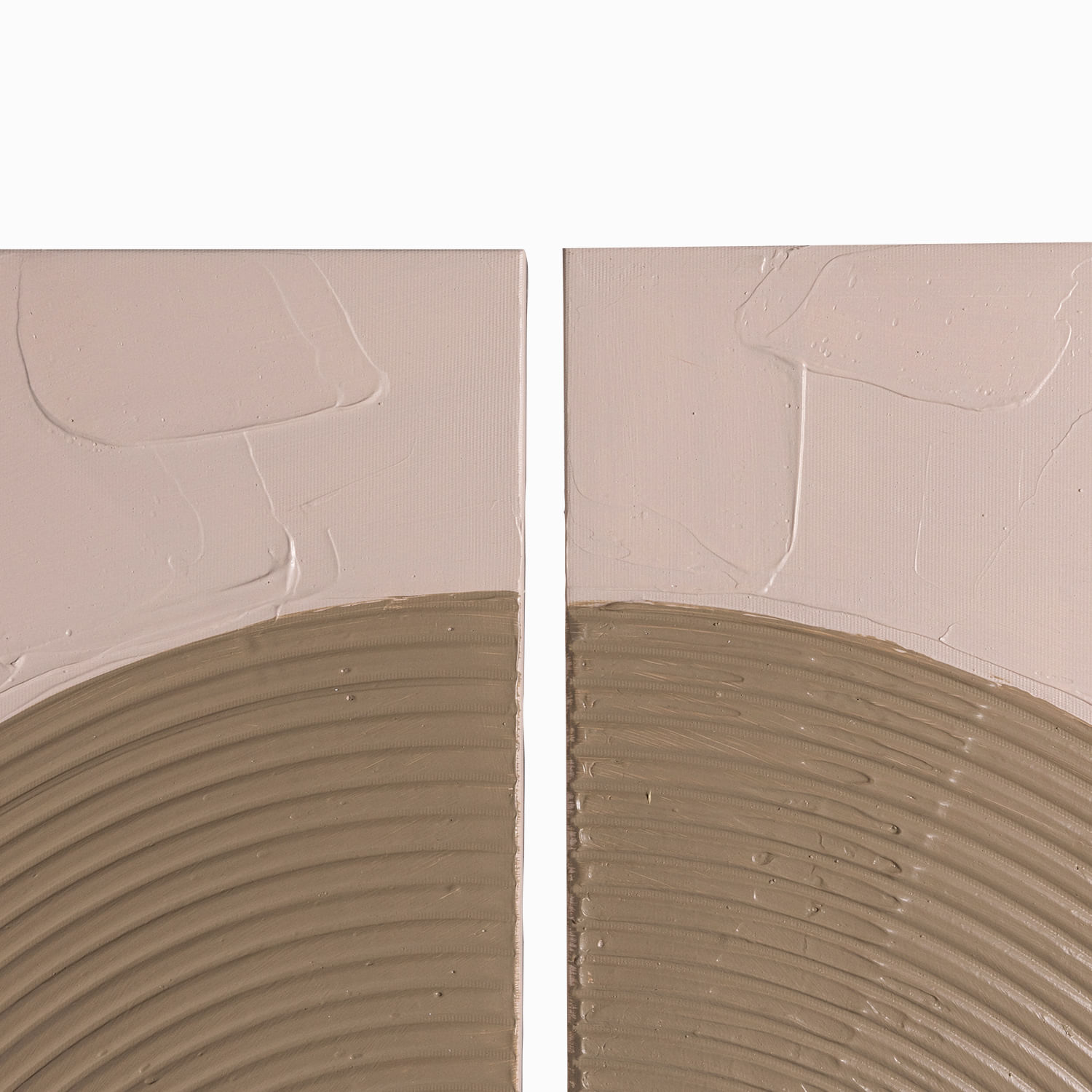 Set cuadro medio circulo espiral 90x60 - Imagen 2