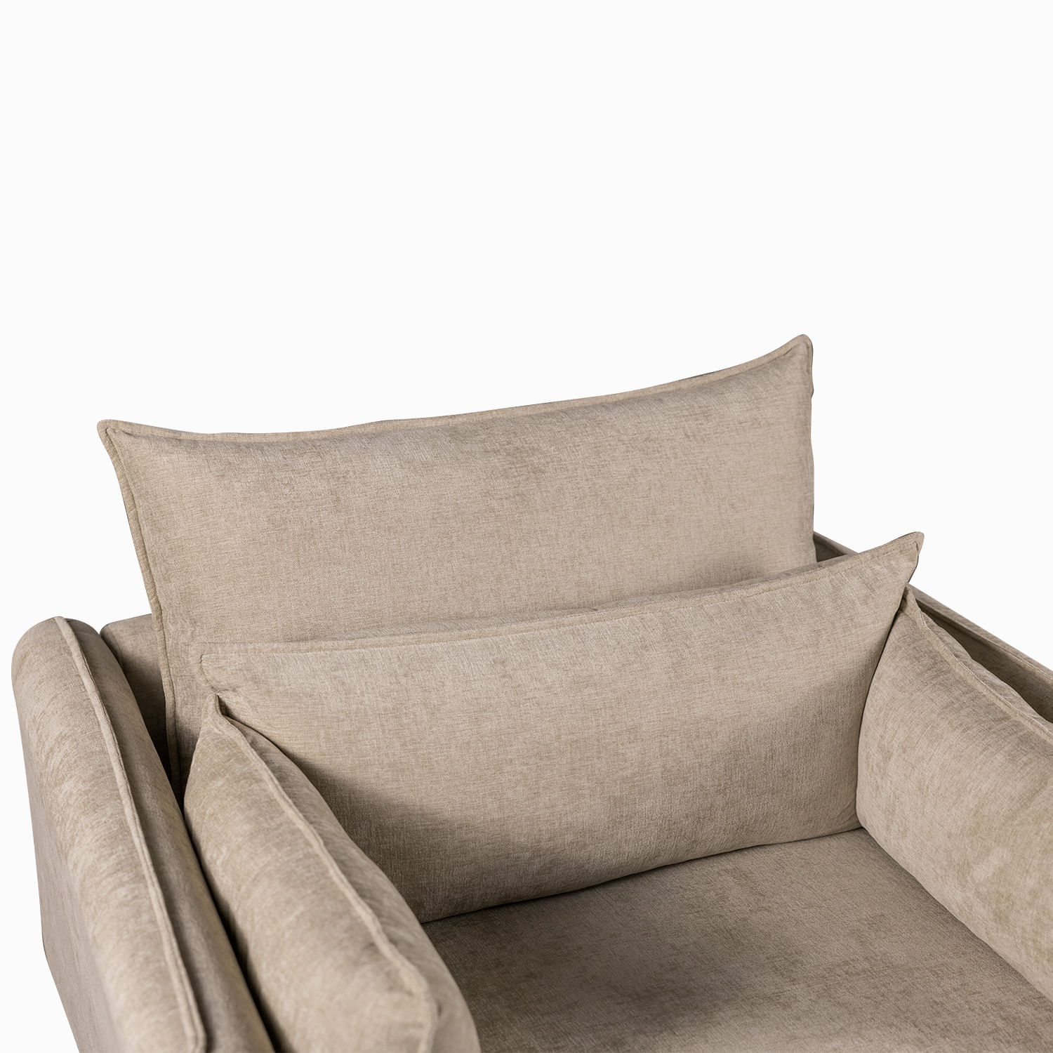 Poltrona Alina taupe - Imagen 4