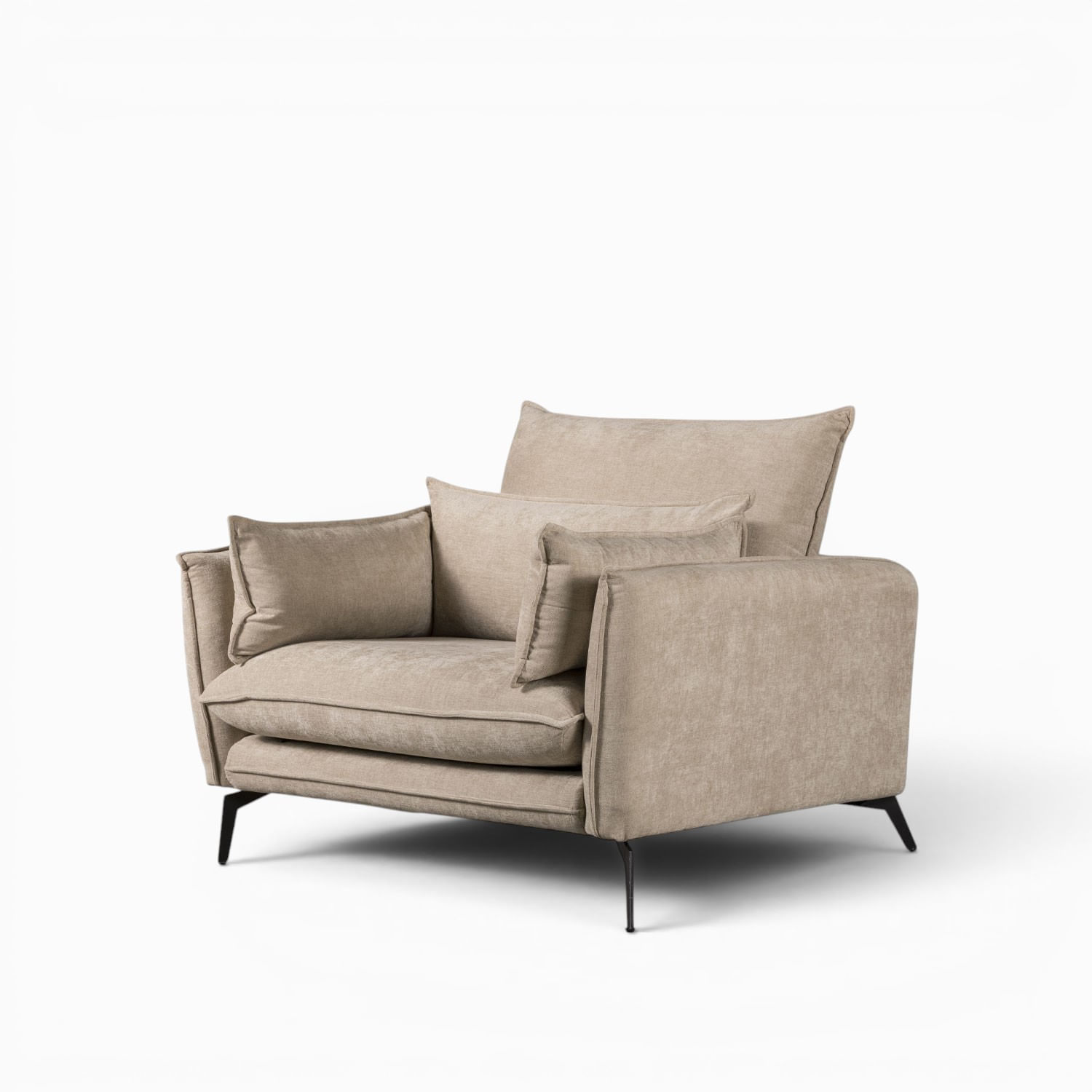 Poltrona Alina taupe