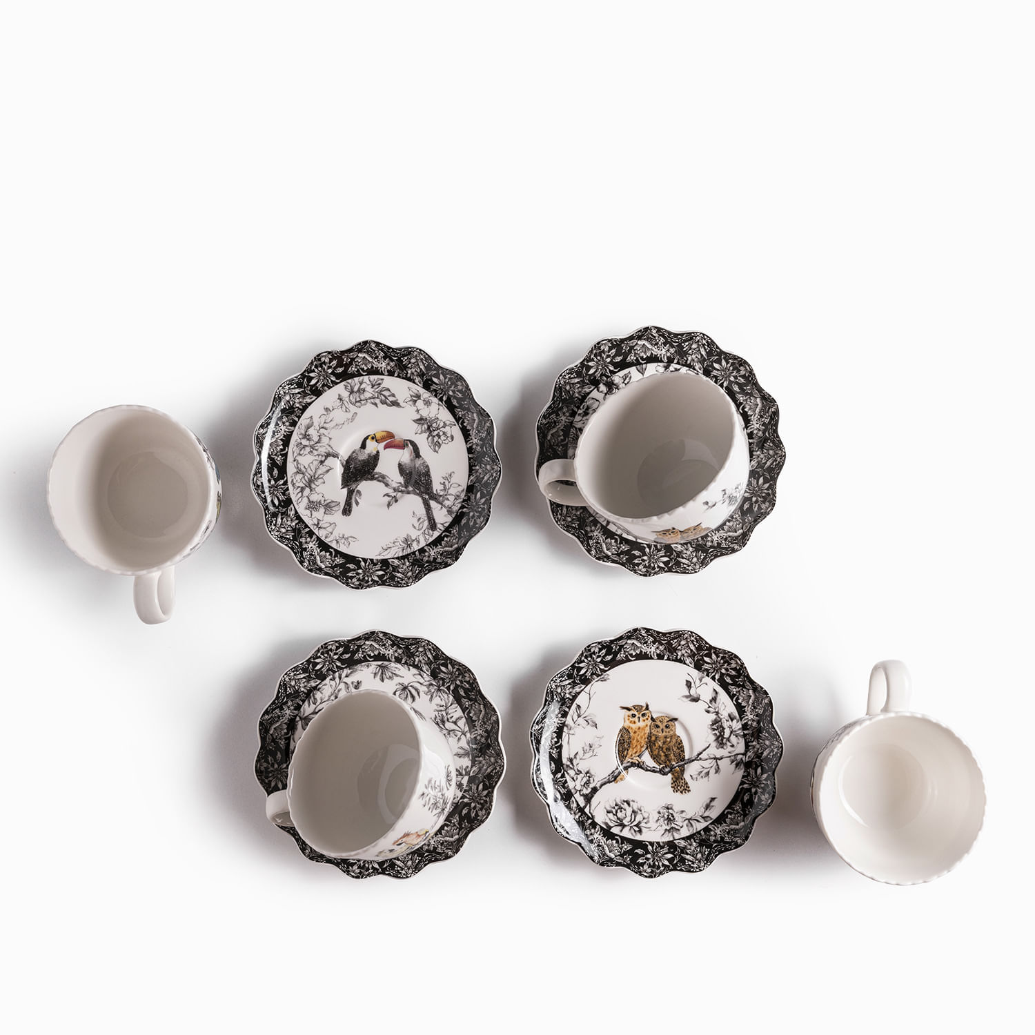 Pocillo y plato Alma Silvestre set x4 - Imagen 5