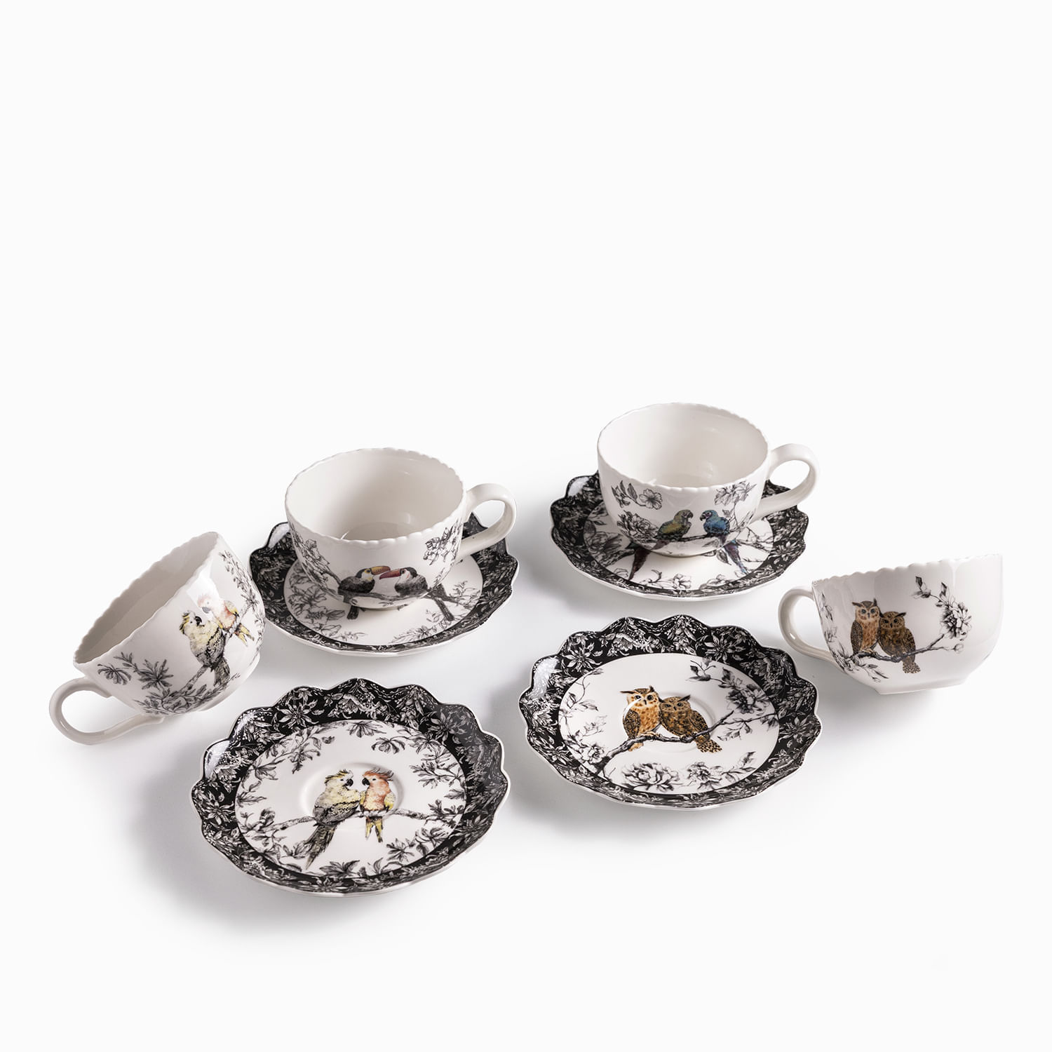 Pocillo y plato Alma Silvestre set x4 - Imagen 4