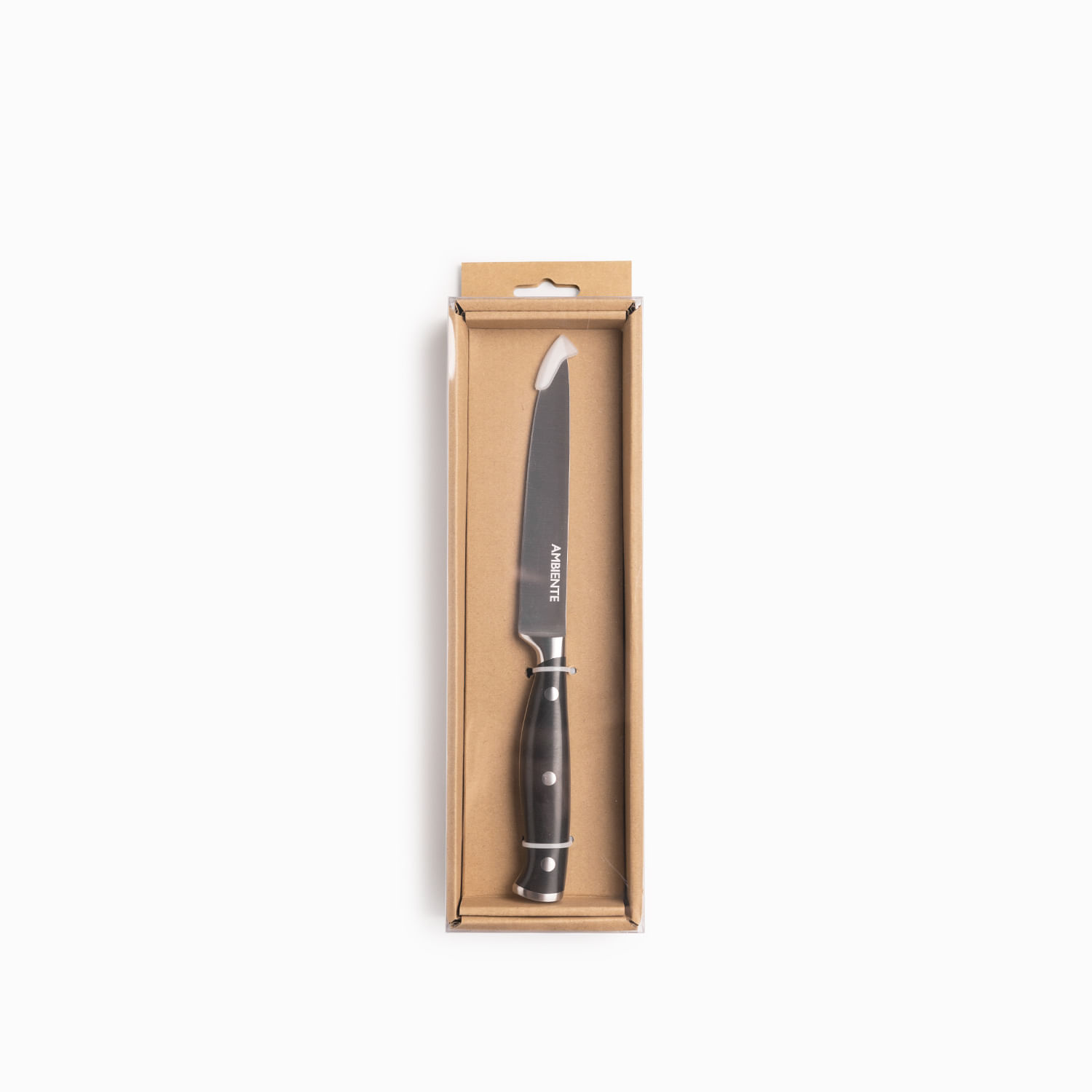 Cuchillo útil mango negro - Imagen 5