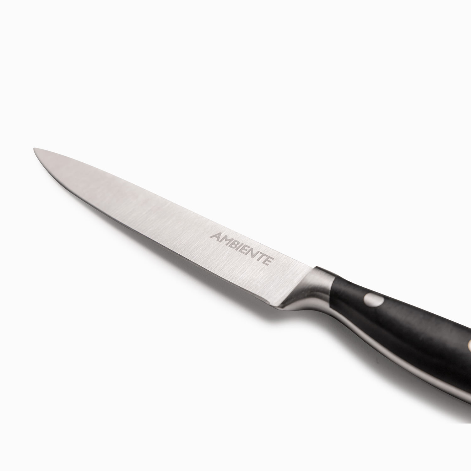 Cuchillo útil mango negro - Imagen 3
