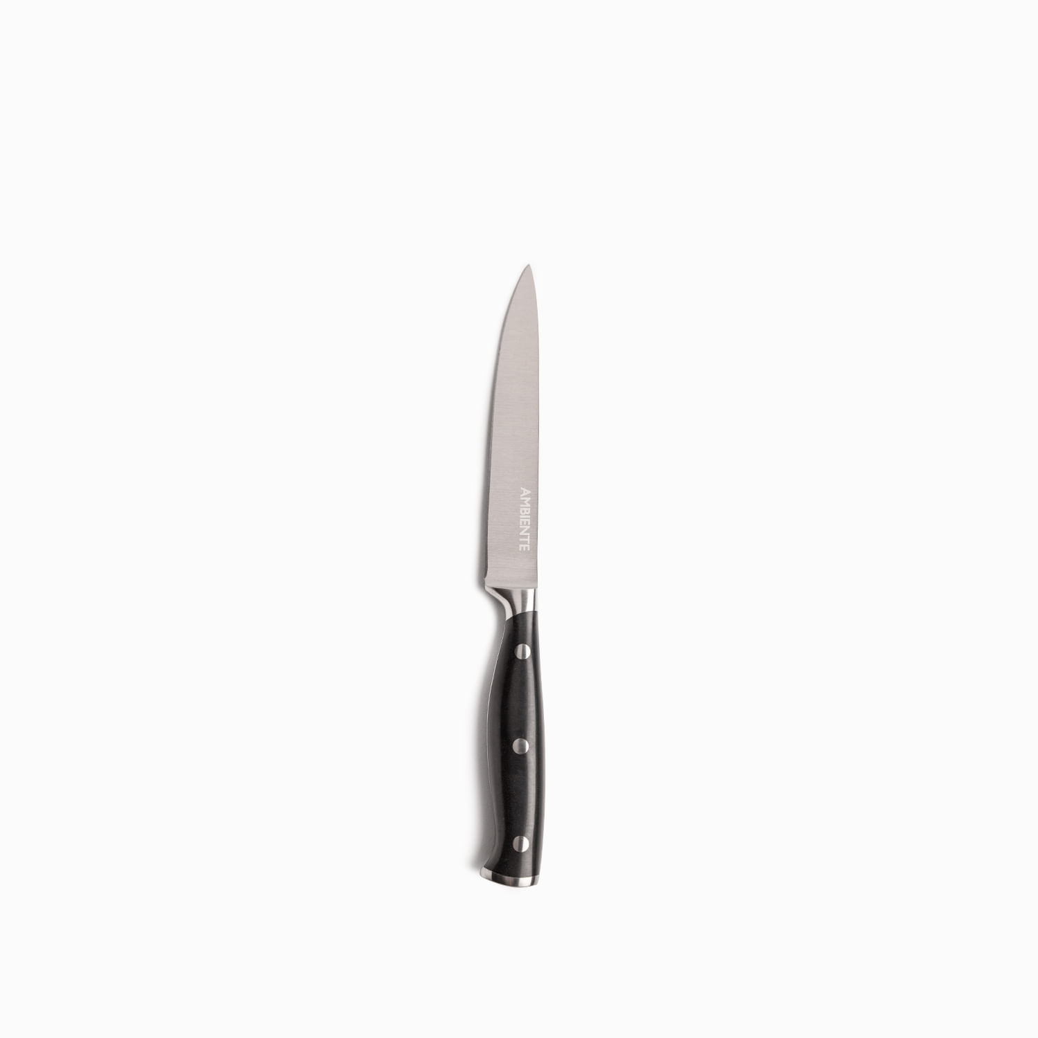 Cuchillo útil mango negro