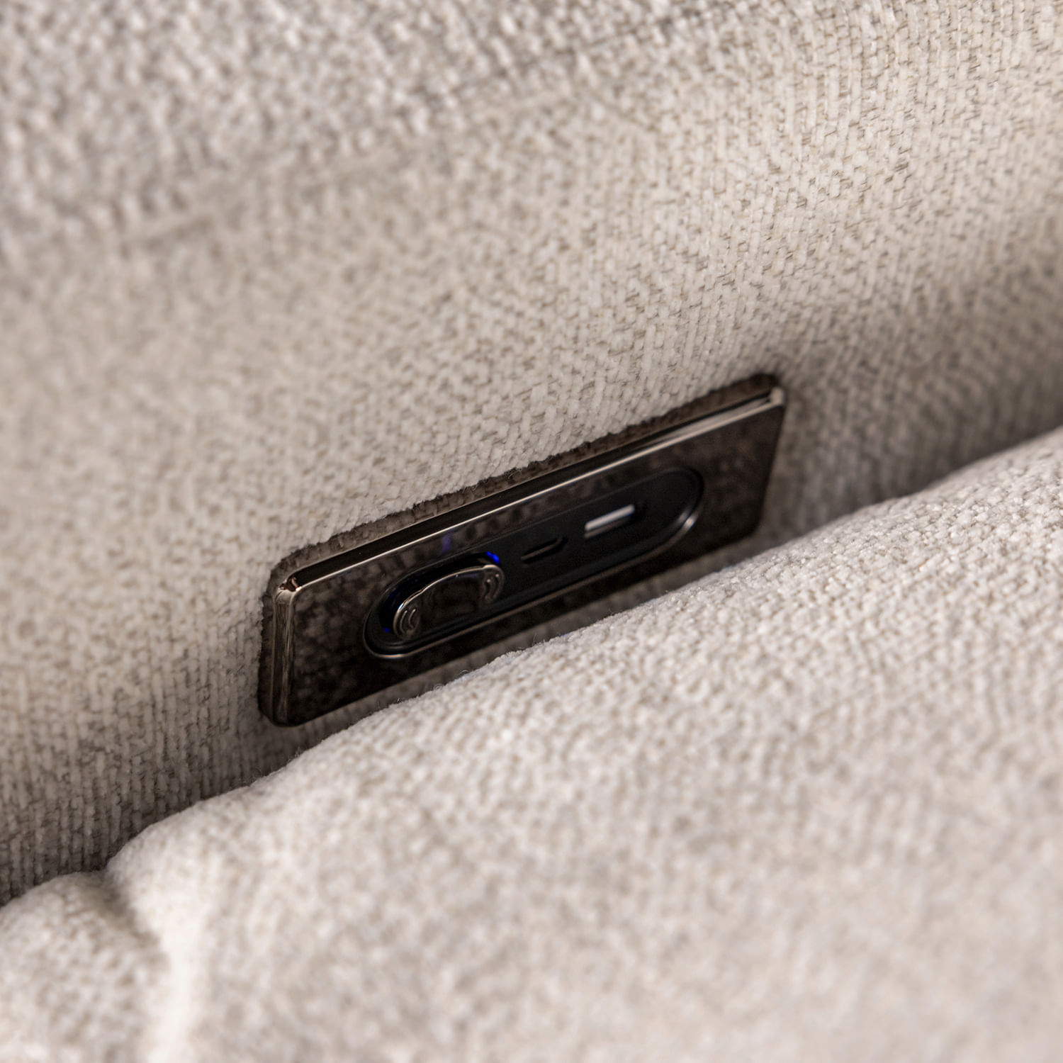 Reclinable eléctrico 1 puesto Nuva beige - Imagen 7