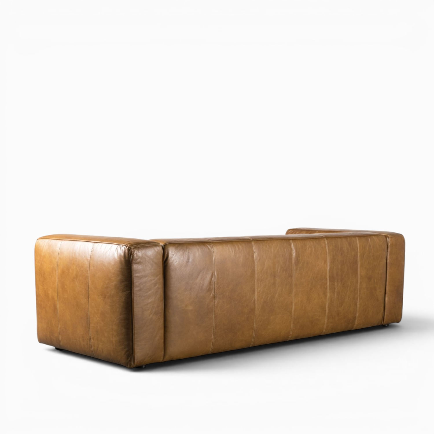 Sofá Andalucia 3 puestos Cuba brown 68x245x100 cm - Imagen 7