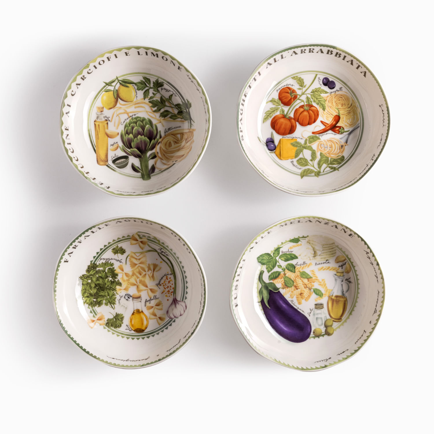 Tazón Trattoria 18cm set x4