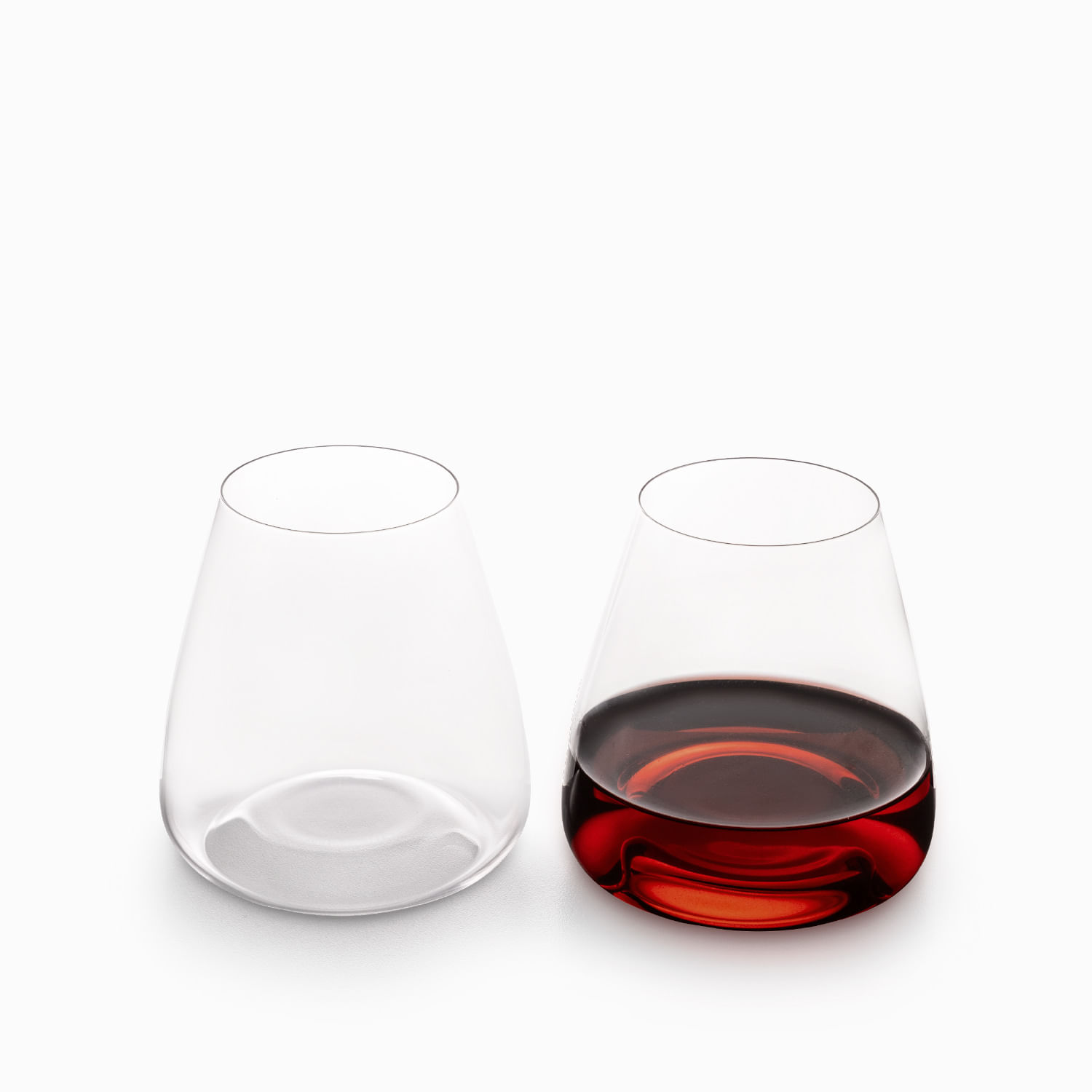 Vaso ovni en cristal 450ml set x2 - Imagen 4