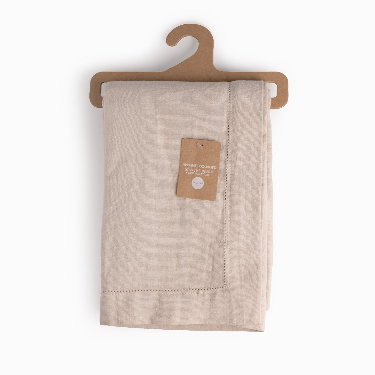 Mantel beige 140x240cm