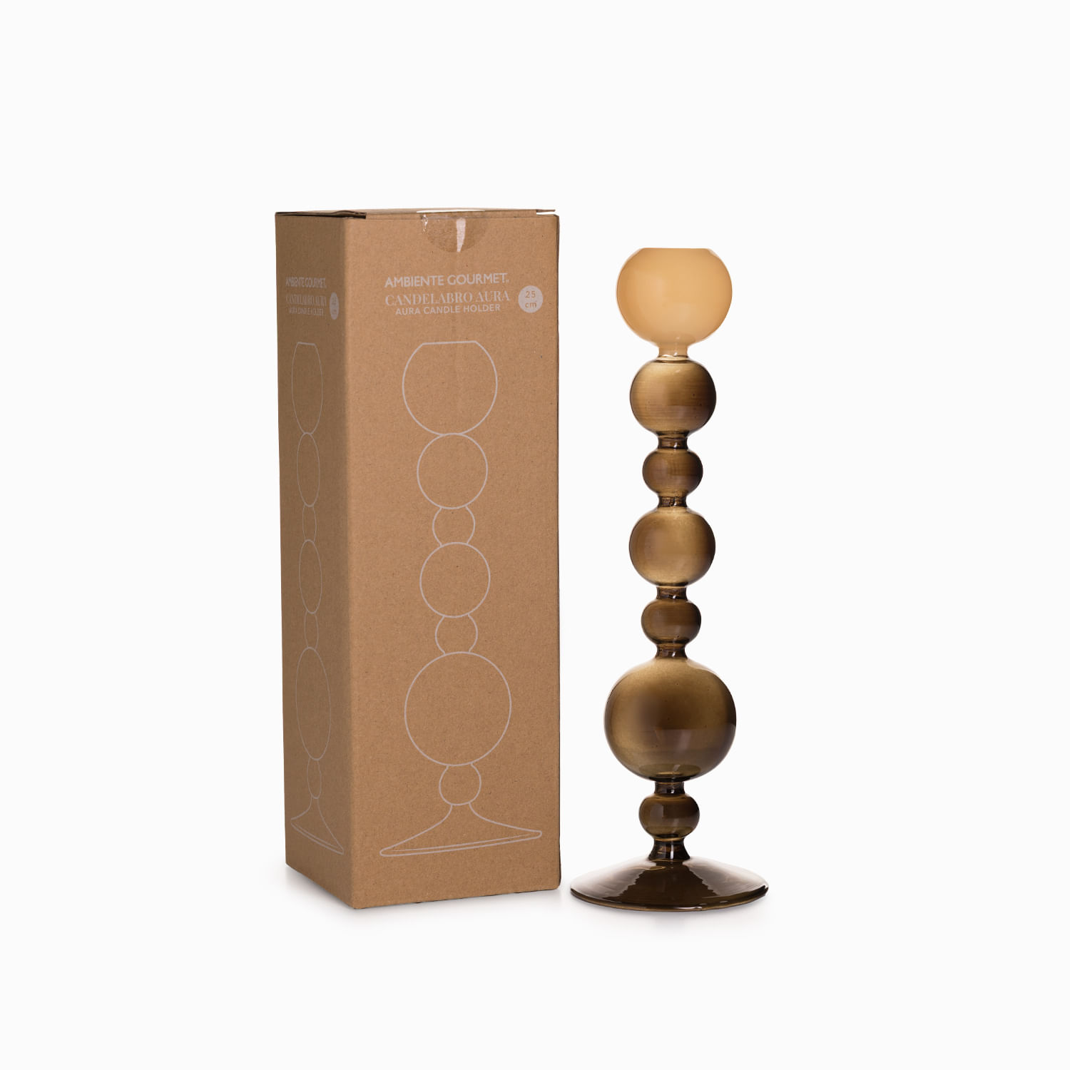 Candelabro Aura 25cm - Imagen 2