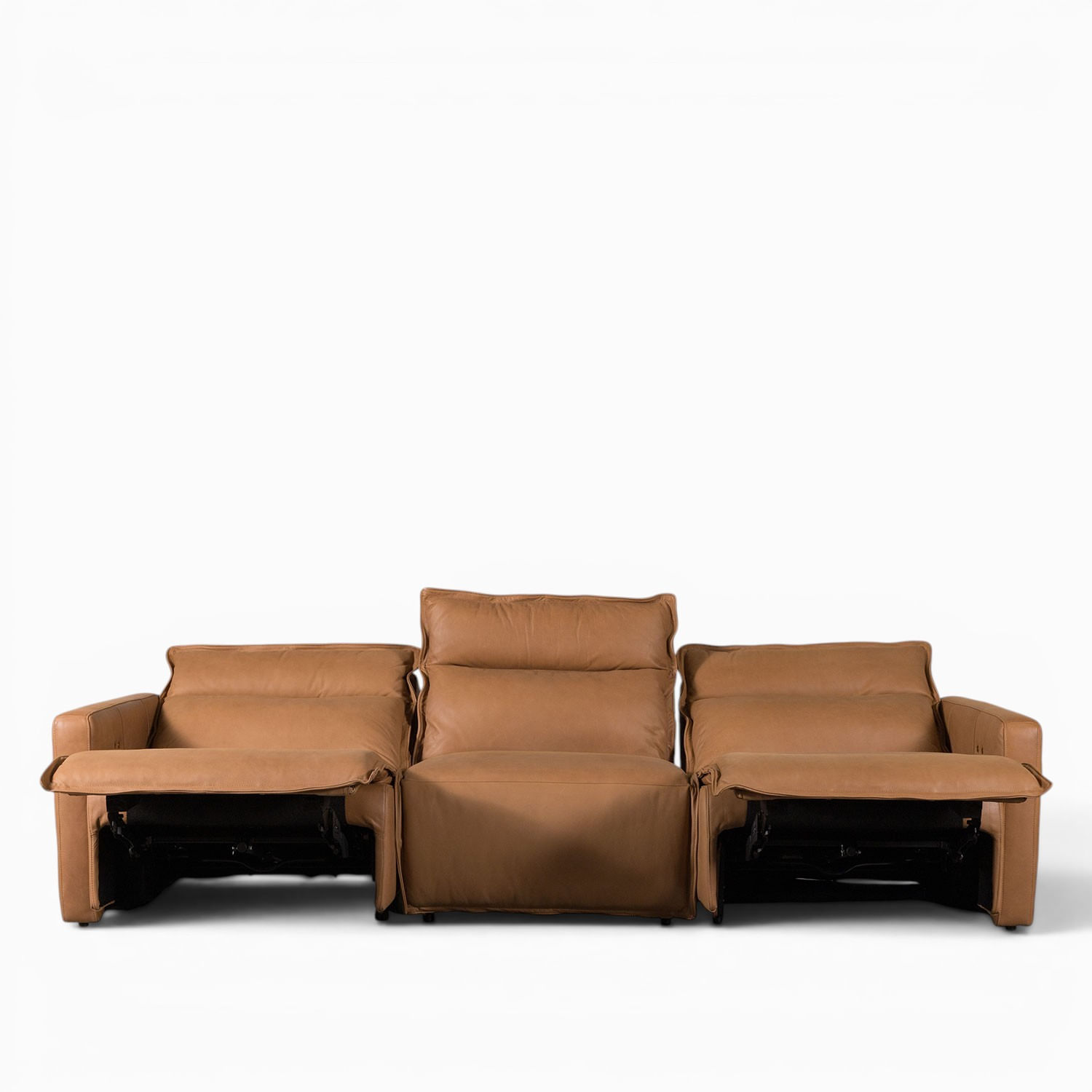 Reclinable Budapest 3 puestos caramelo 98x309x111cm - Imagen 7