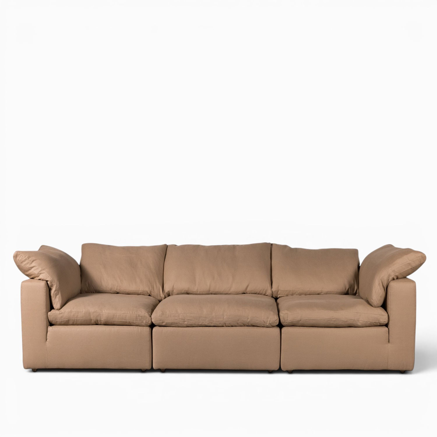 Sofá Bruma latte 80x341x115