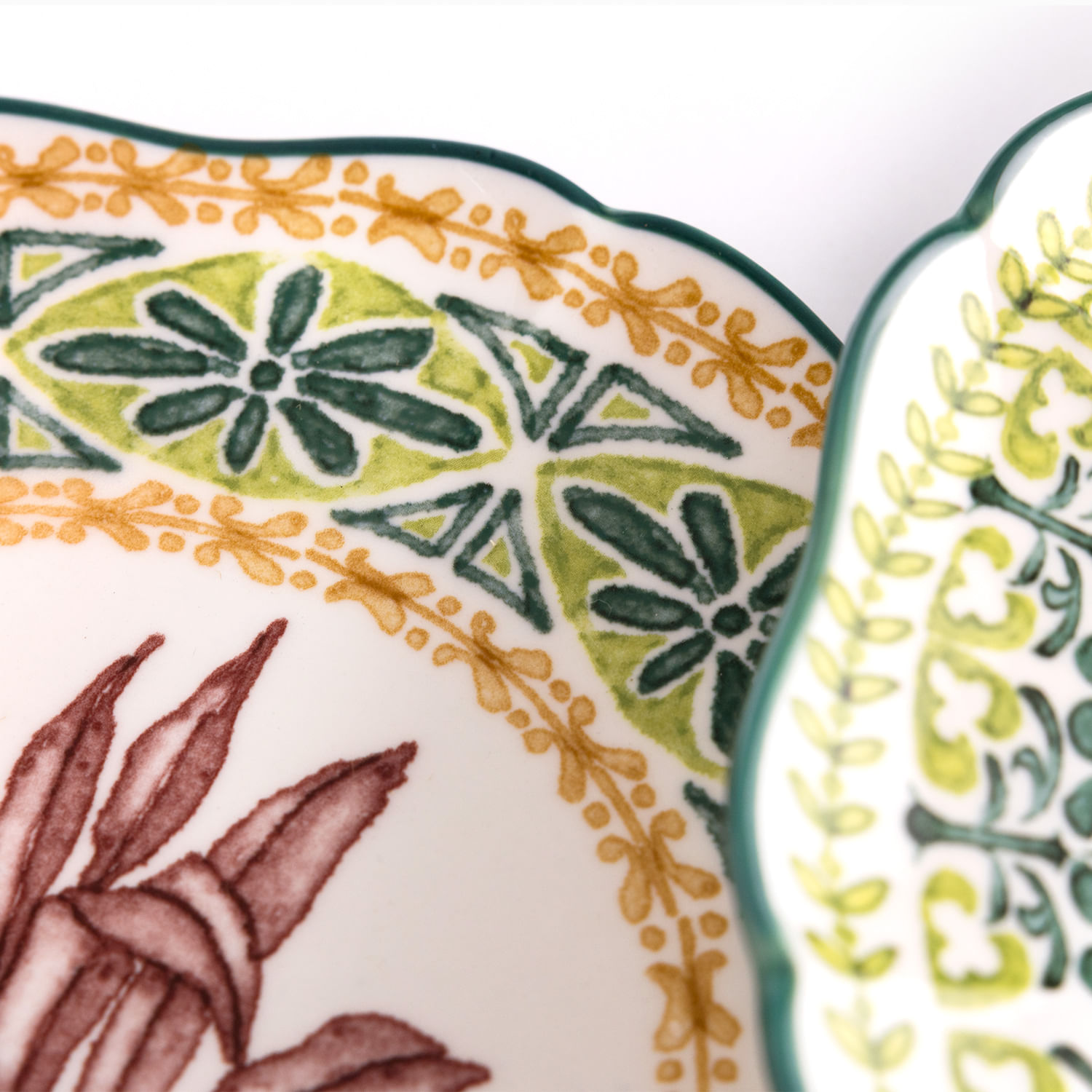 Plato principal Tropico 27cm set x4 - Imagen 7