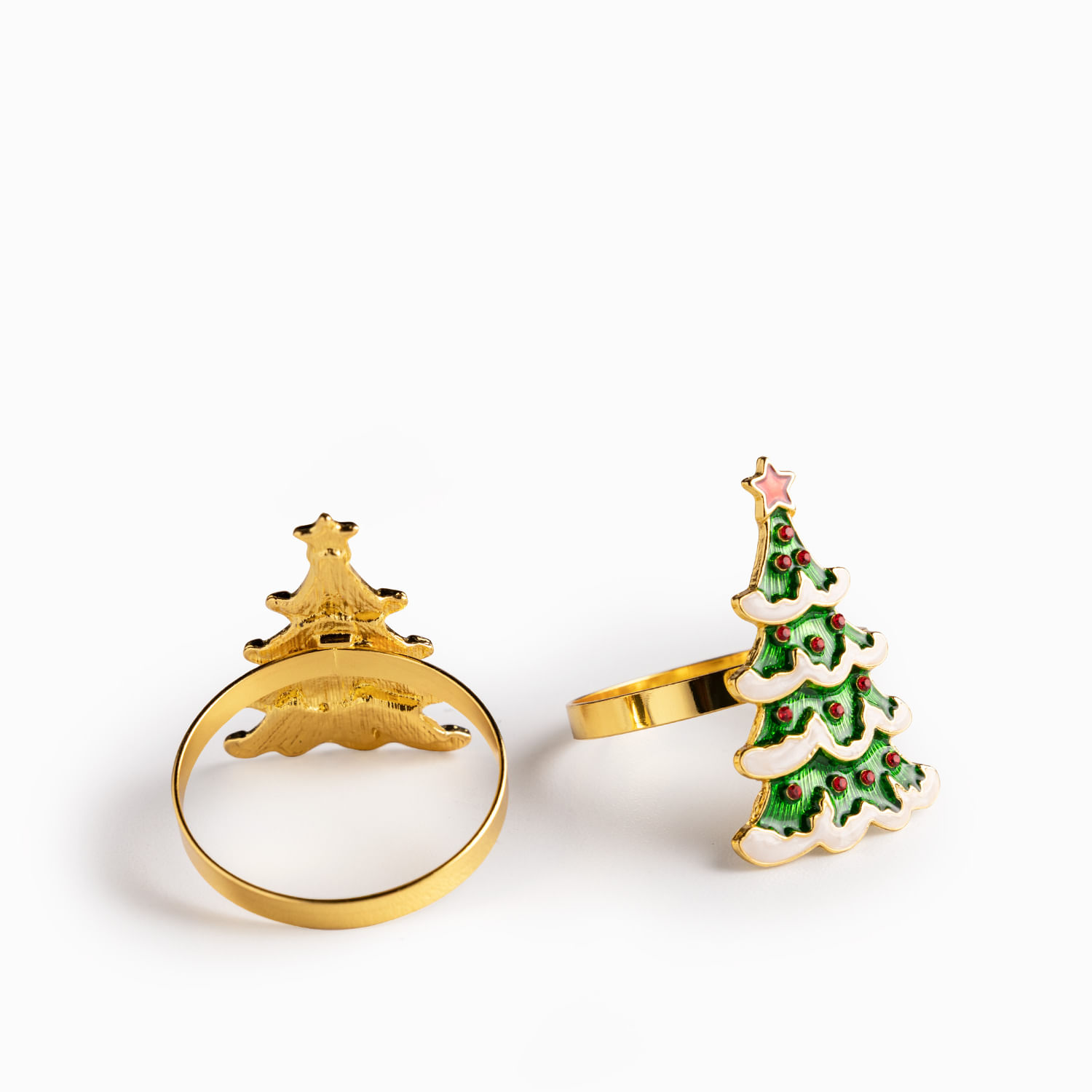 Aro de servilleta Tree set x4 - Imagen 5