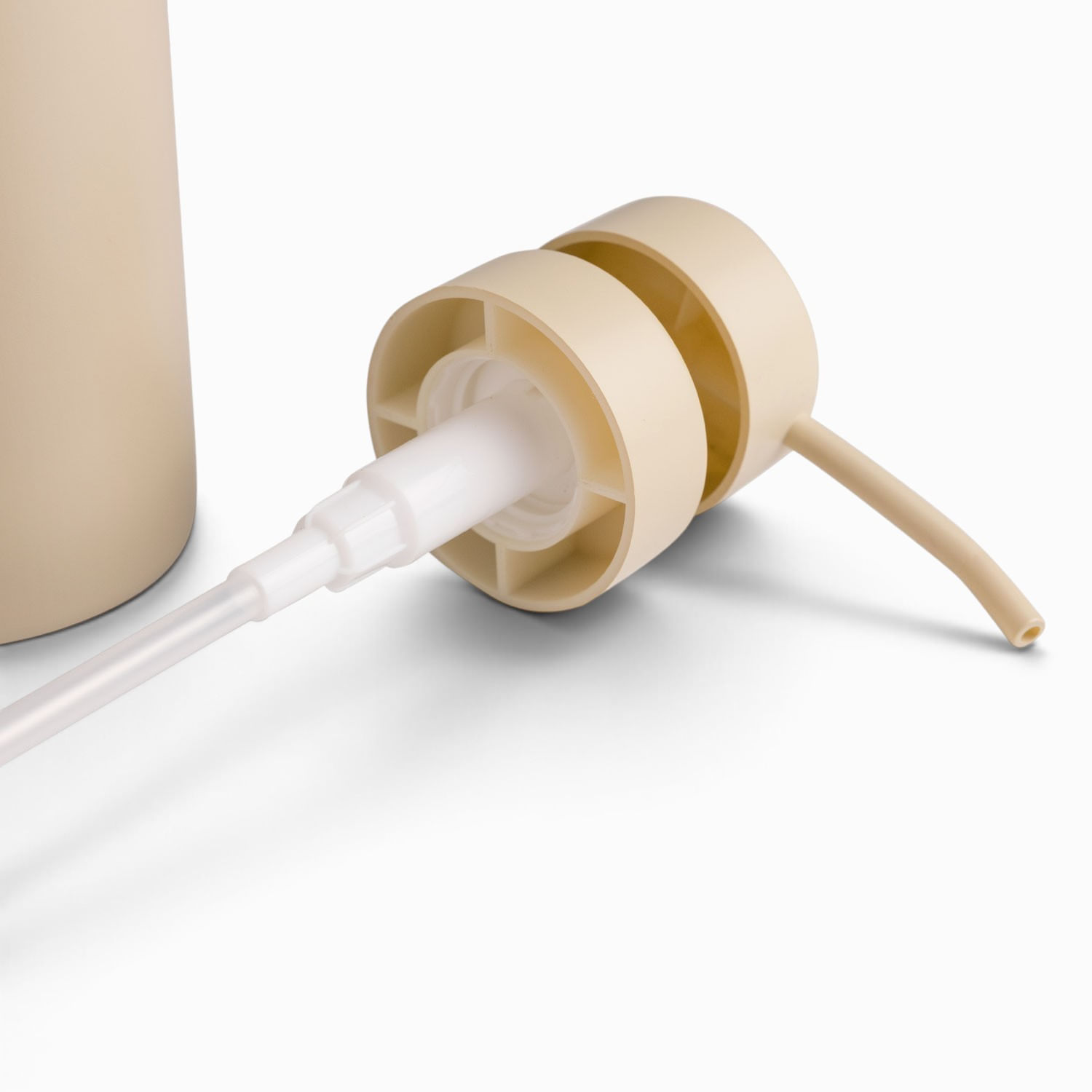 Dispensador de jabón Uxo beige - Imagen 4