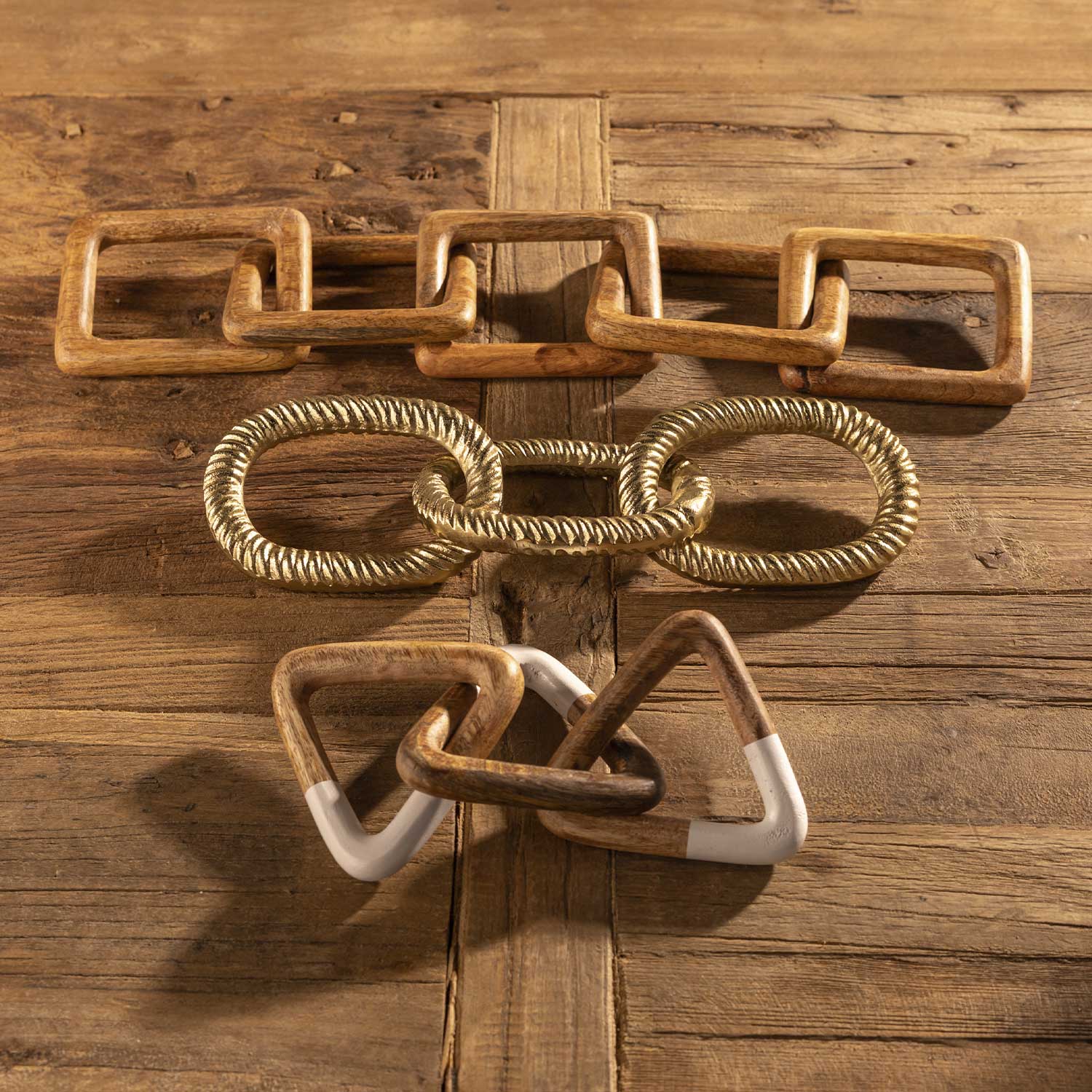 Cadena en madera cuadro - Imagen 6