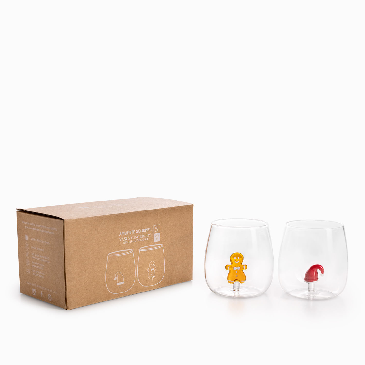 Vaso ginger-Joy set x2 - Imagen 3