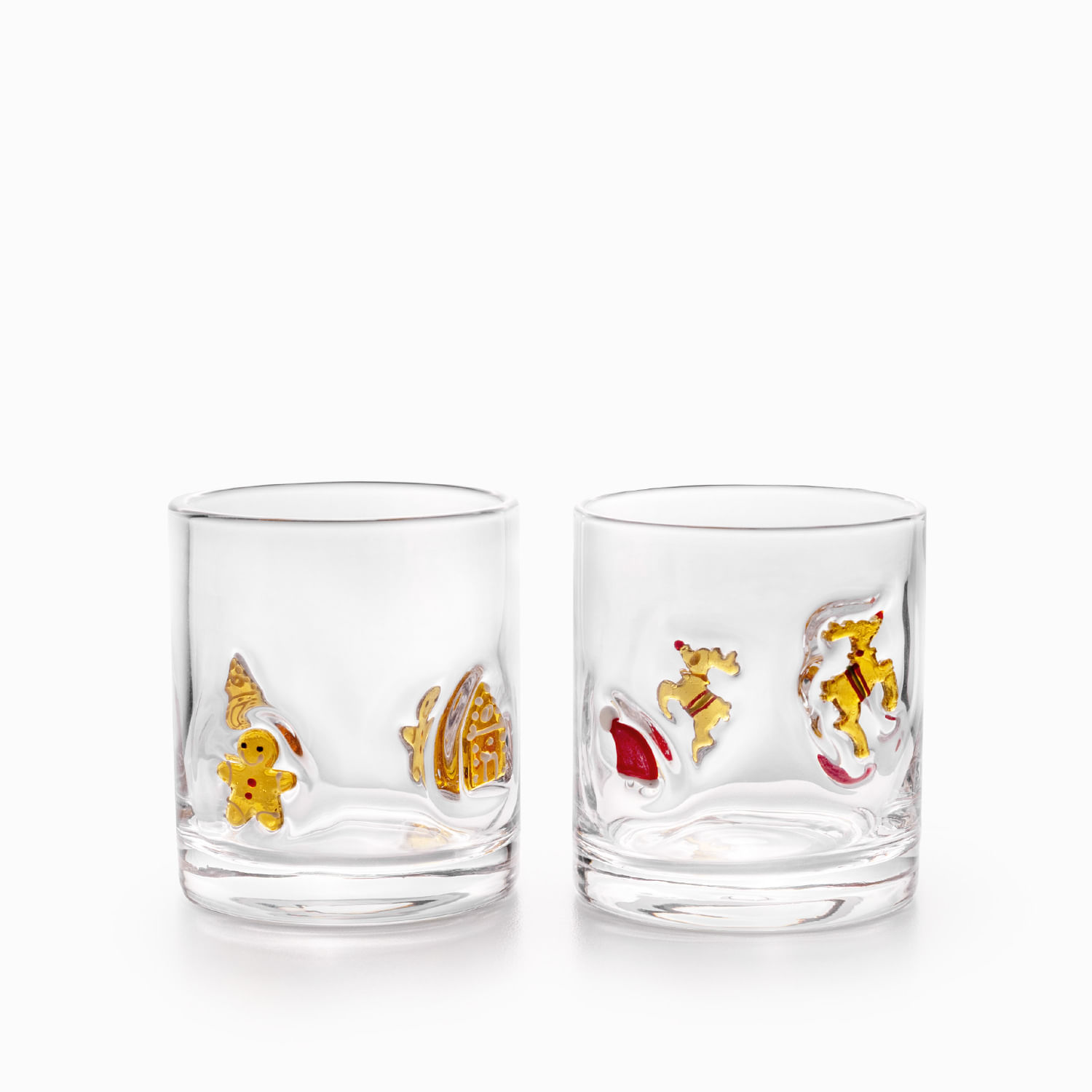 Vaso ginger Village set x2