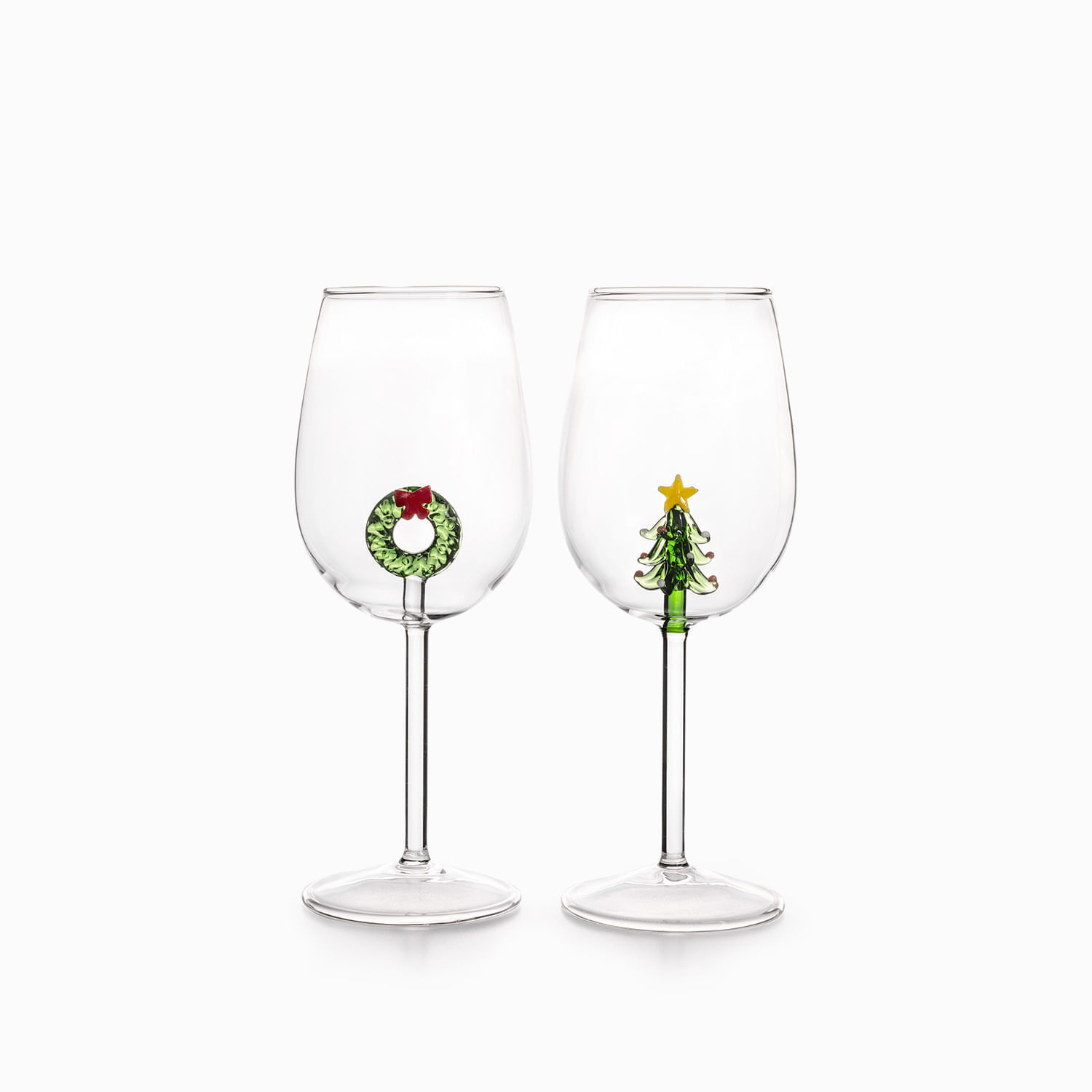 Copa noche buena set x2