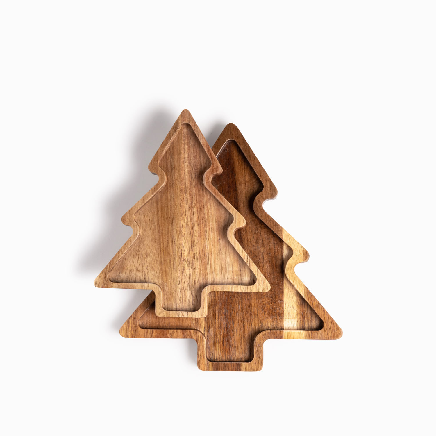Set bandejas árbol de navidad 2 piezas