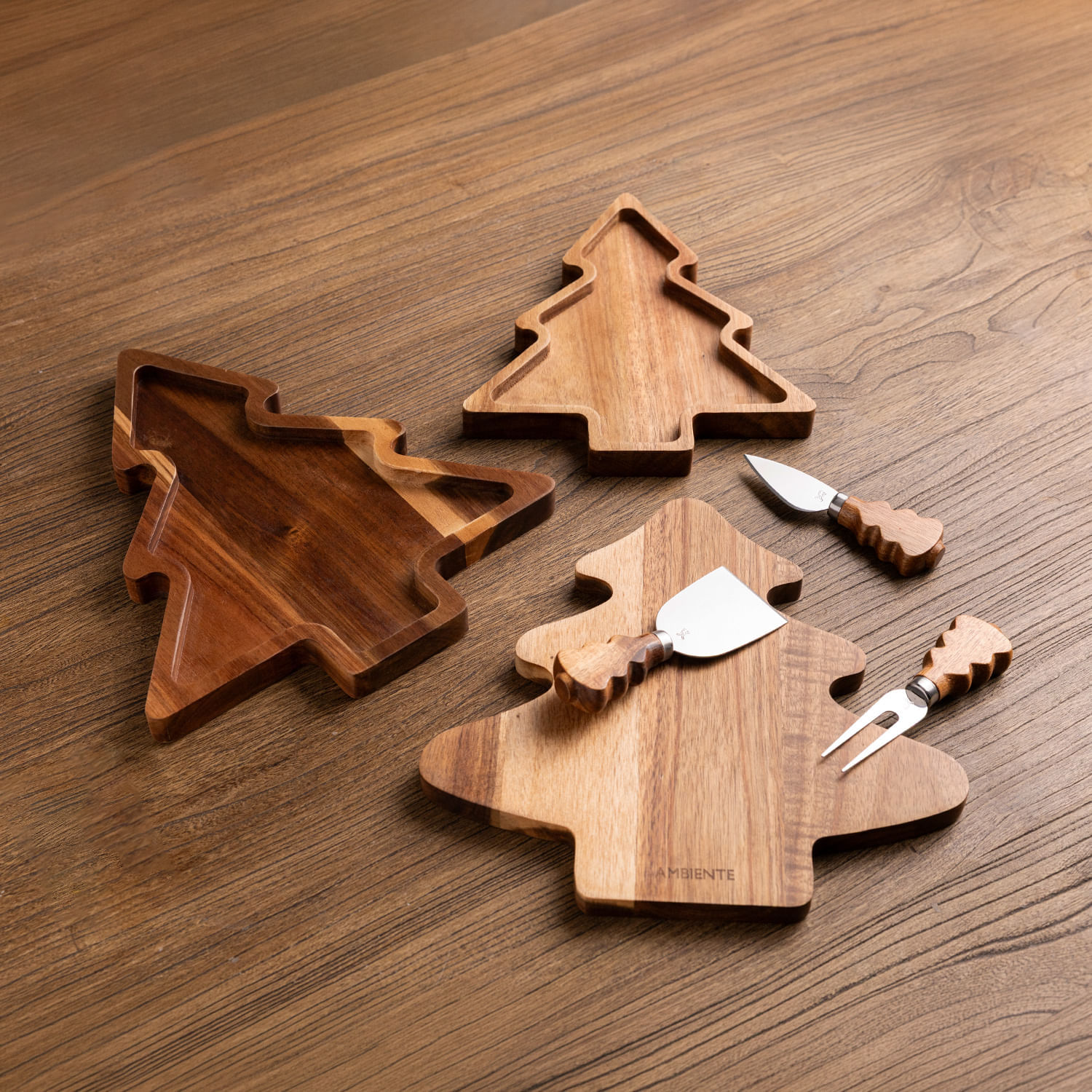 Set bandejas árbol de navidad 2 piezas - Imagen 5