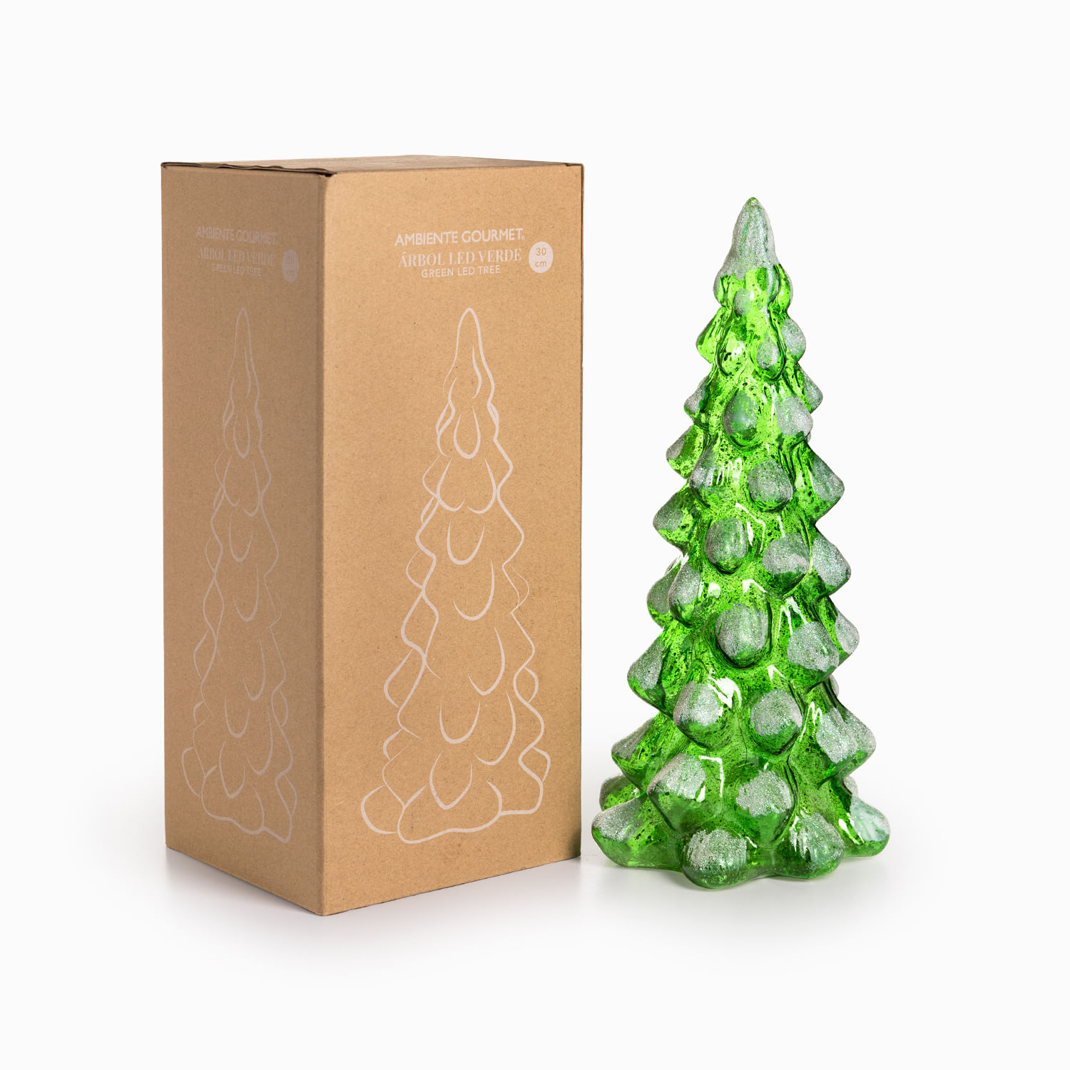Árbol led verde 30m - Imagen 4