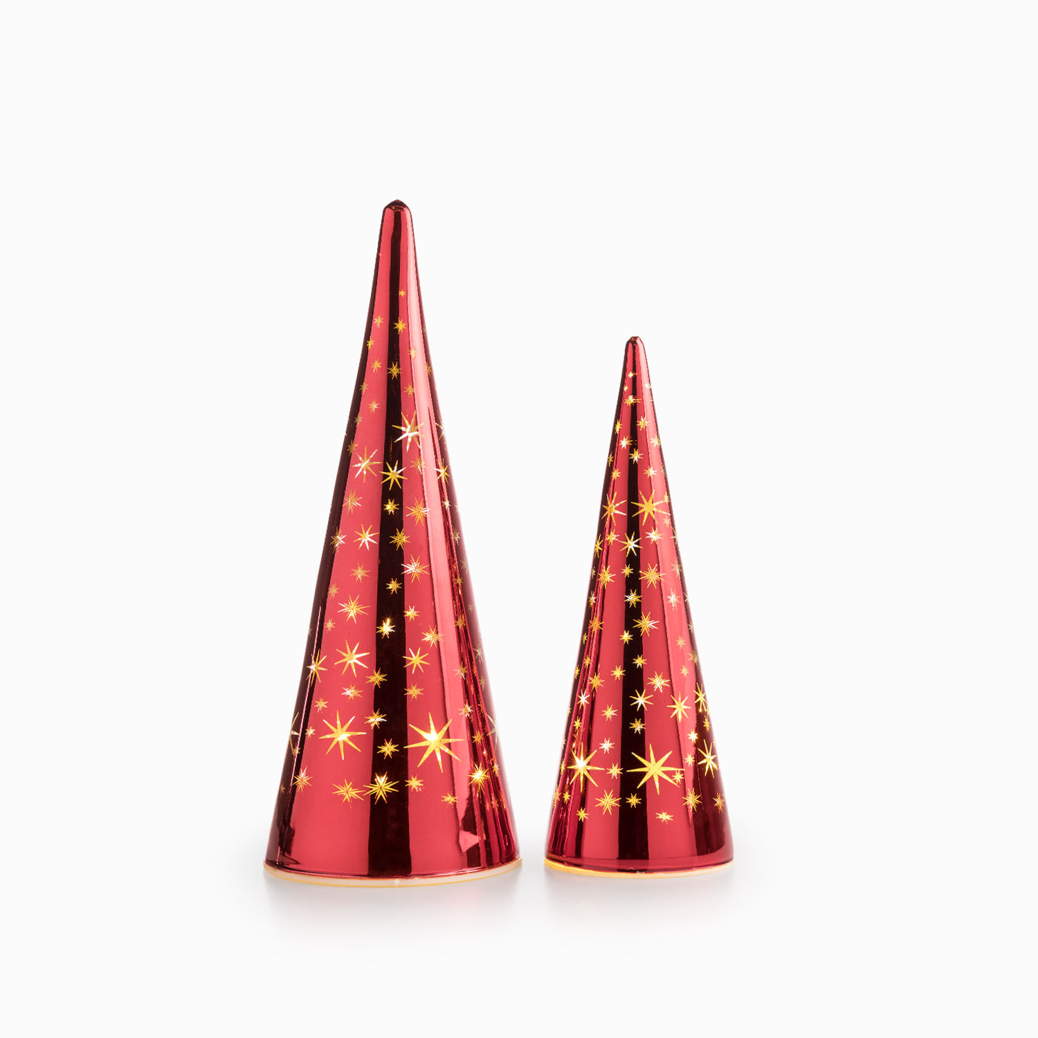 Árbol led rojo 30cm - Imagen 4