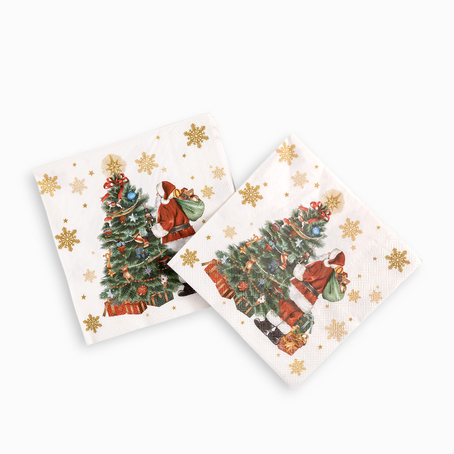 Servilletas Snow Santa set x20 - Imagen 4