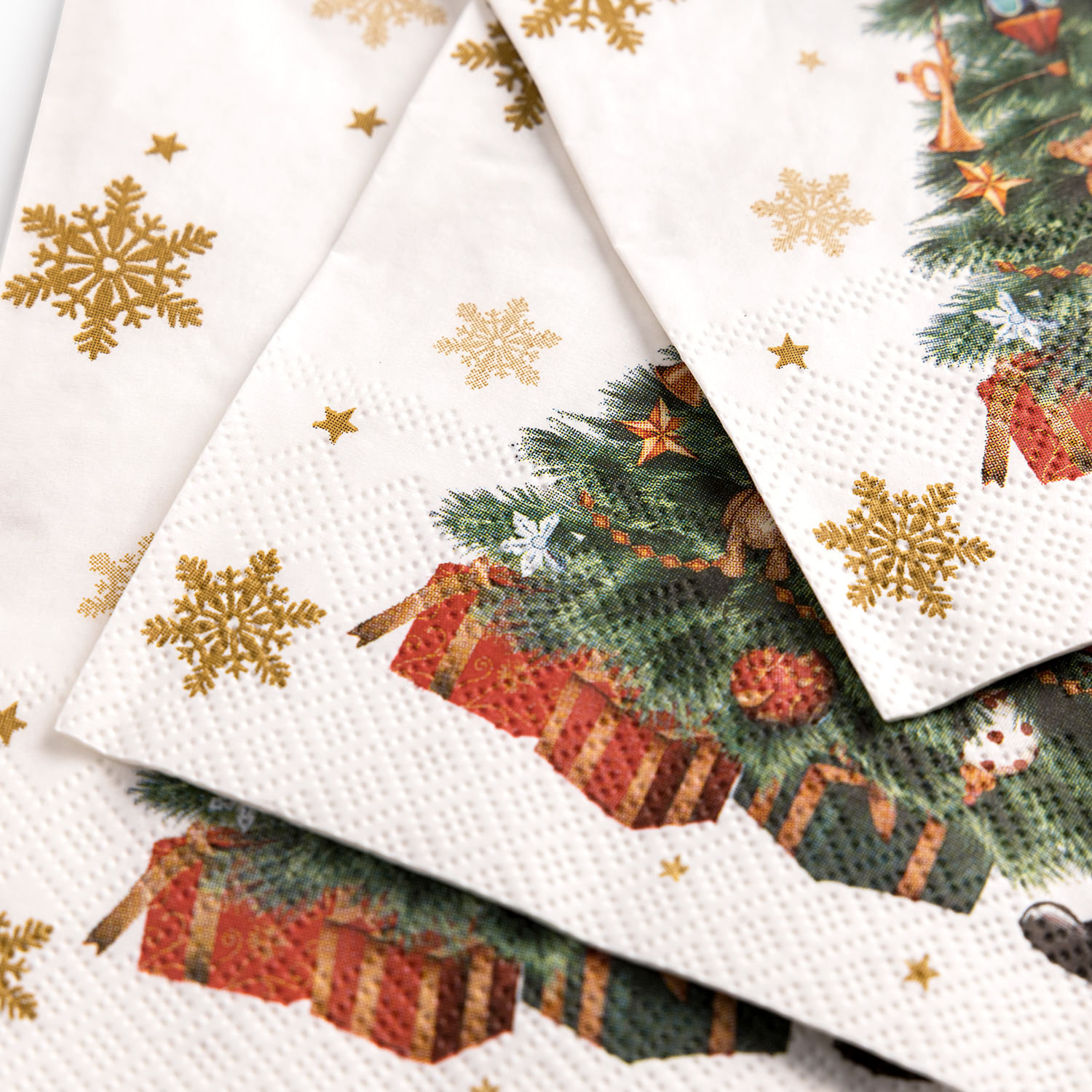 Servilletas Snow Santa set x20 - Imagen 5