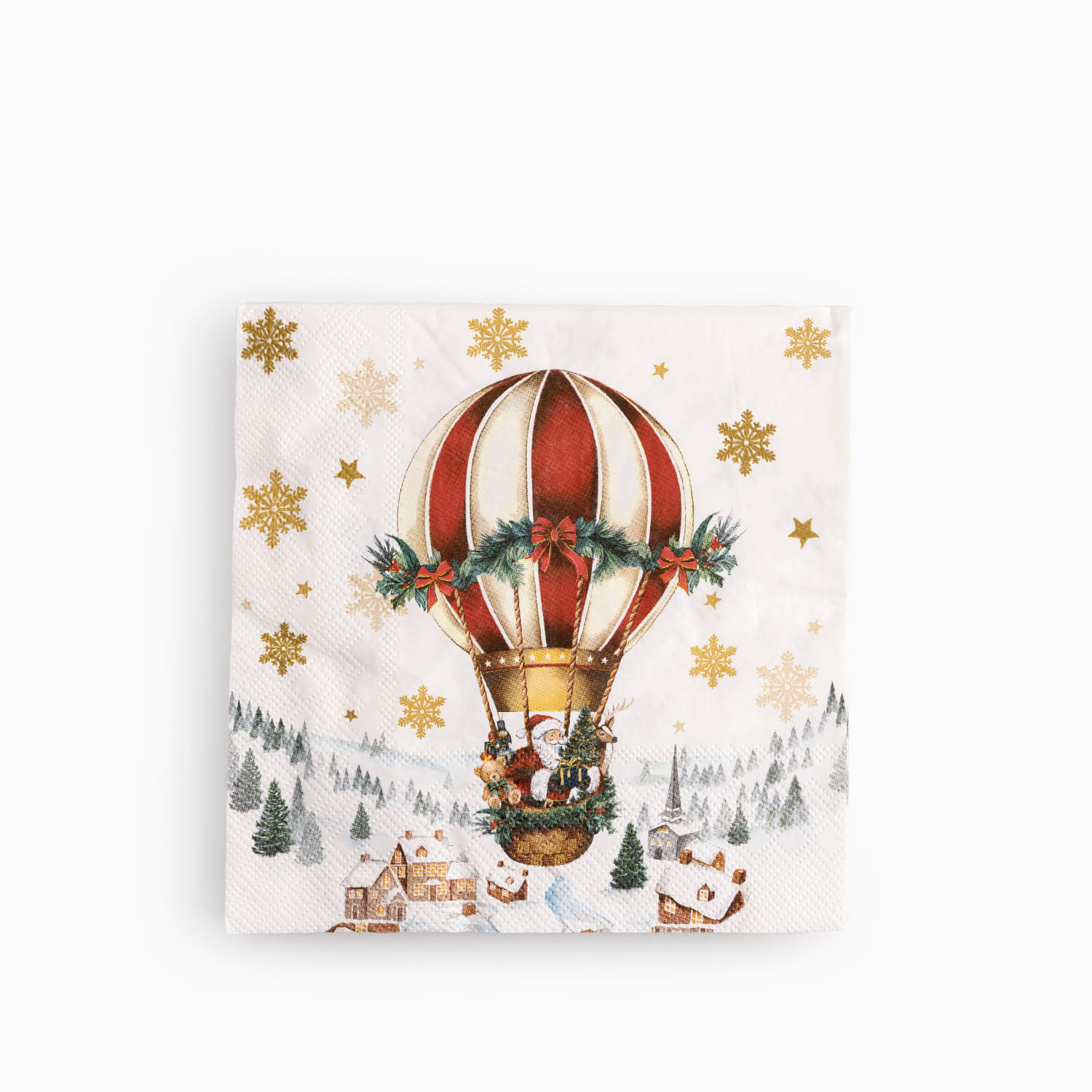 Servilletas Snow globo set x20